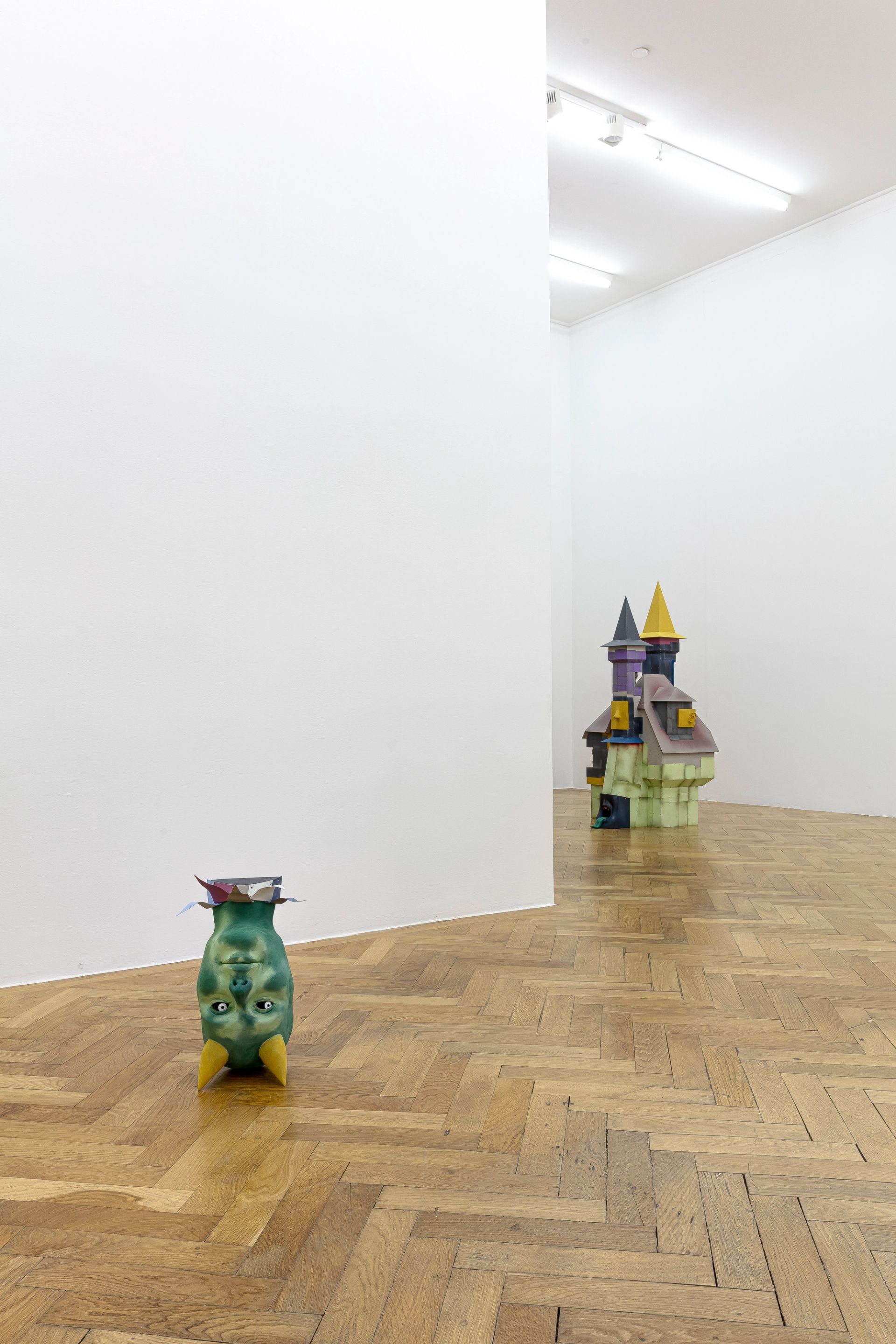 Throw of the dice, Lukas Hoffmann & Sophia Mainka, 2024, in collaboration with GiG Munich, exhibition view at Sperling