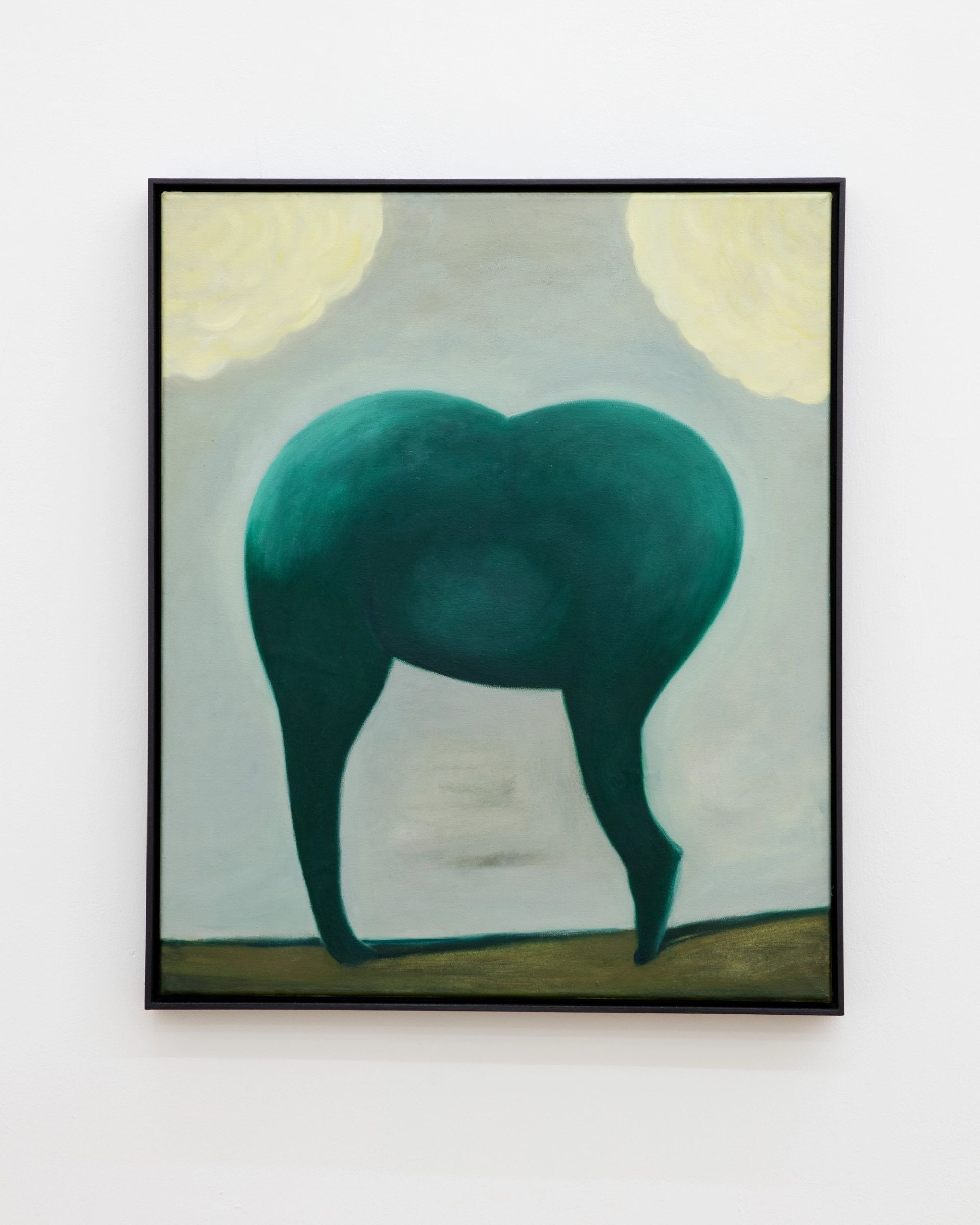 Veronika Hilger, Untitled, 2019, oil on canvas, 60 × 50 cm

