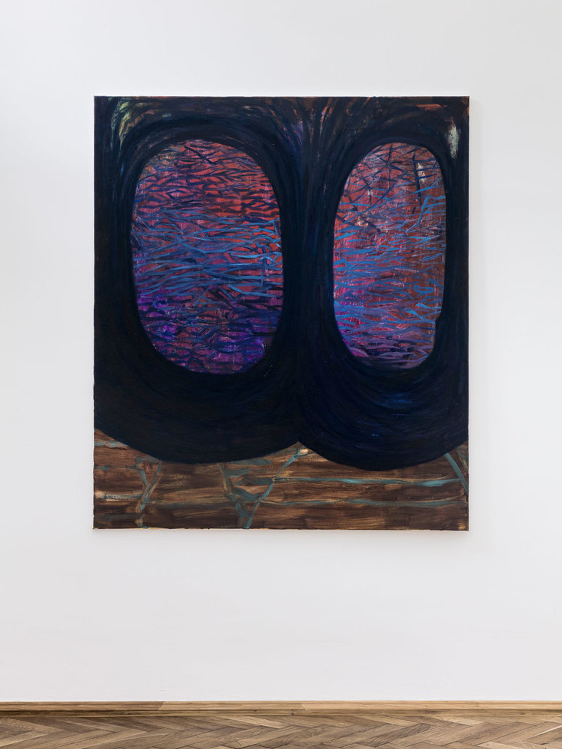 Veronika Hilger, untitled, 2016, oil on canvas, 150 × 130 cm