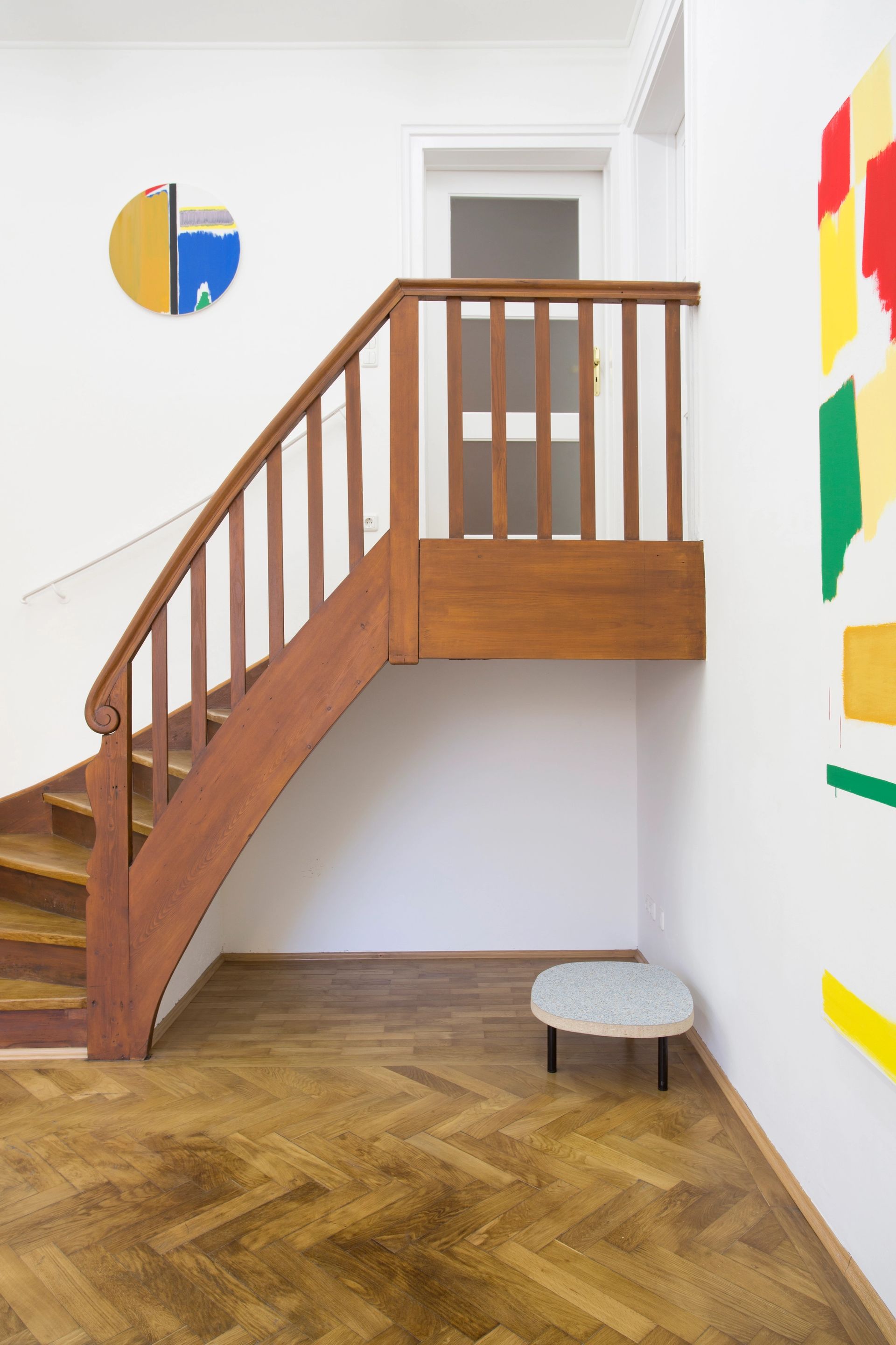 Installation view: Elvire Bonduelle, “waiting room #4”, 2015  (Bernard Piffaretti, Elvire Bonduelle)