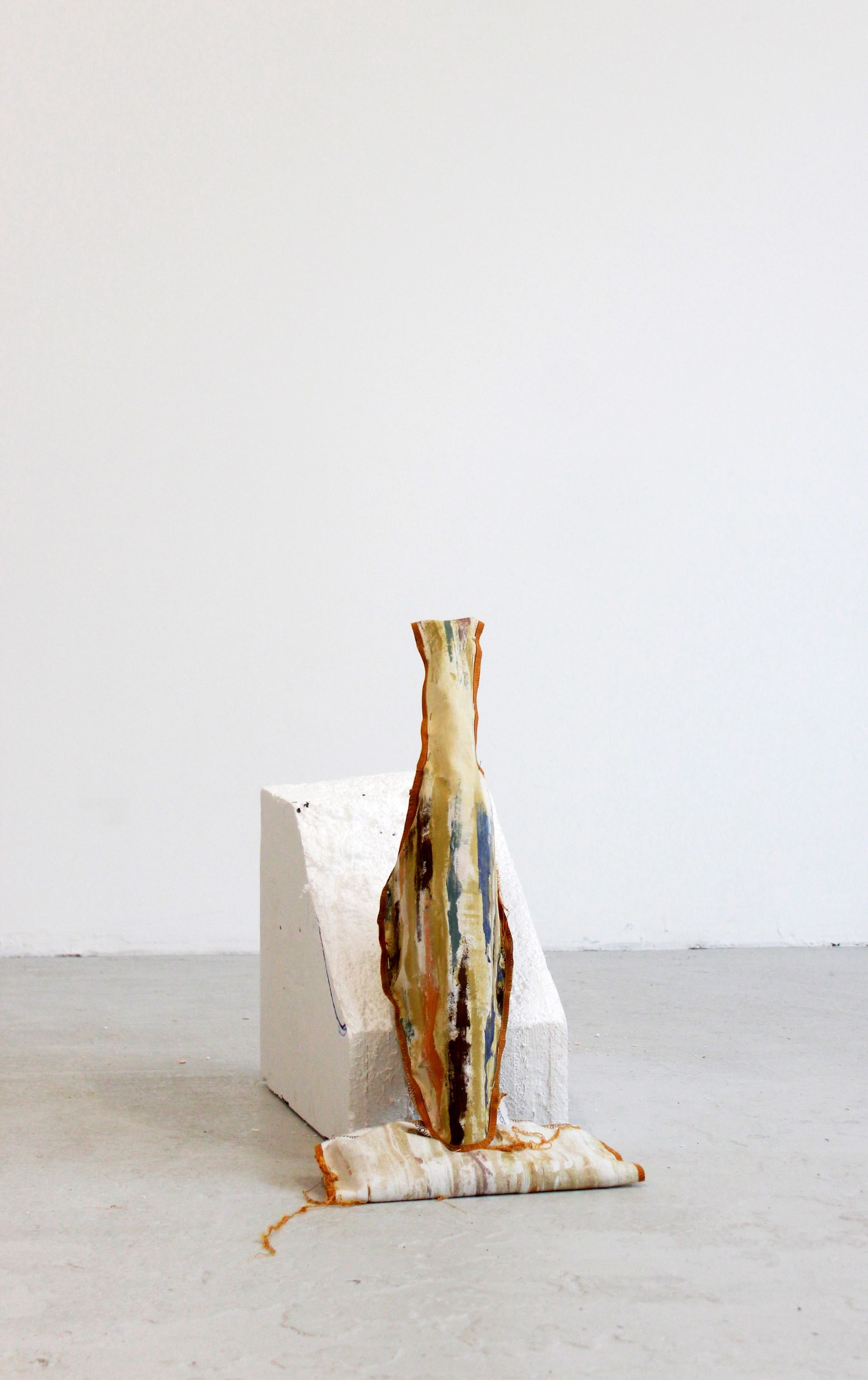 Ana Navas, Work in process, 2021, 64 × 27 × 25 cm, photo: Berke Gold