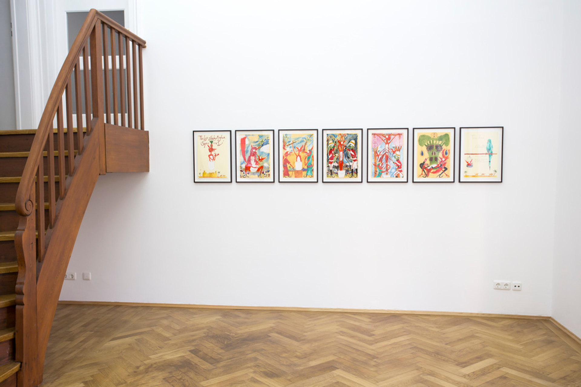 Installation view: “TAUBE x SPERLING #2 'The Life of Baby Afghan Squirrel' by Andrew Gilbert”