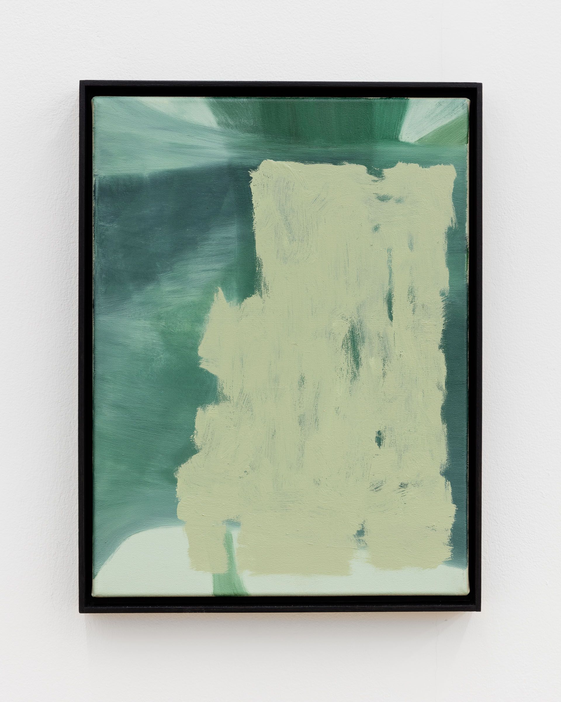 Veronika Hilger Untitled, 2019, oil on canvas in artists frame, 40 × 30 cm