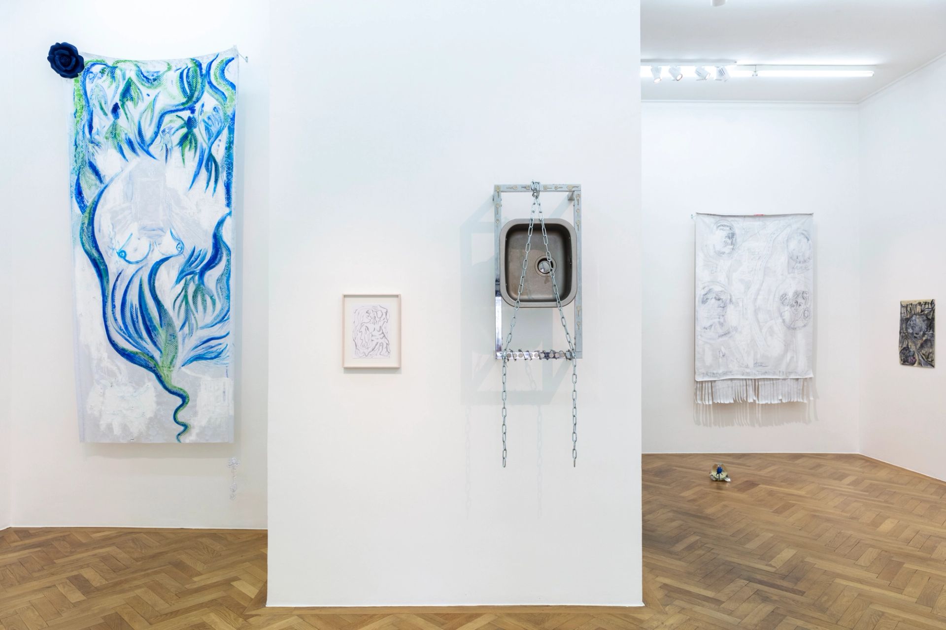 Anna McCarthy, Washing Cycle, 2022, installation view