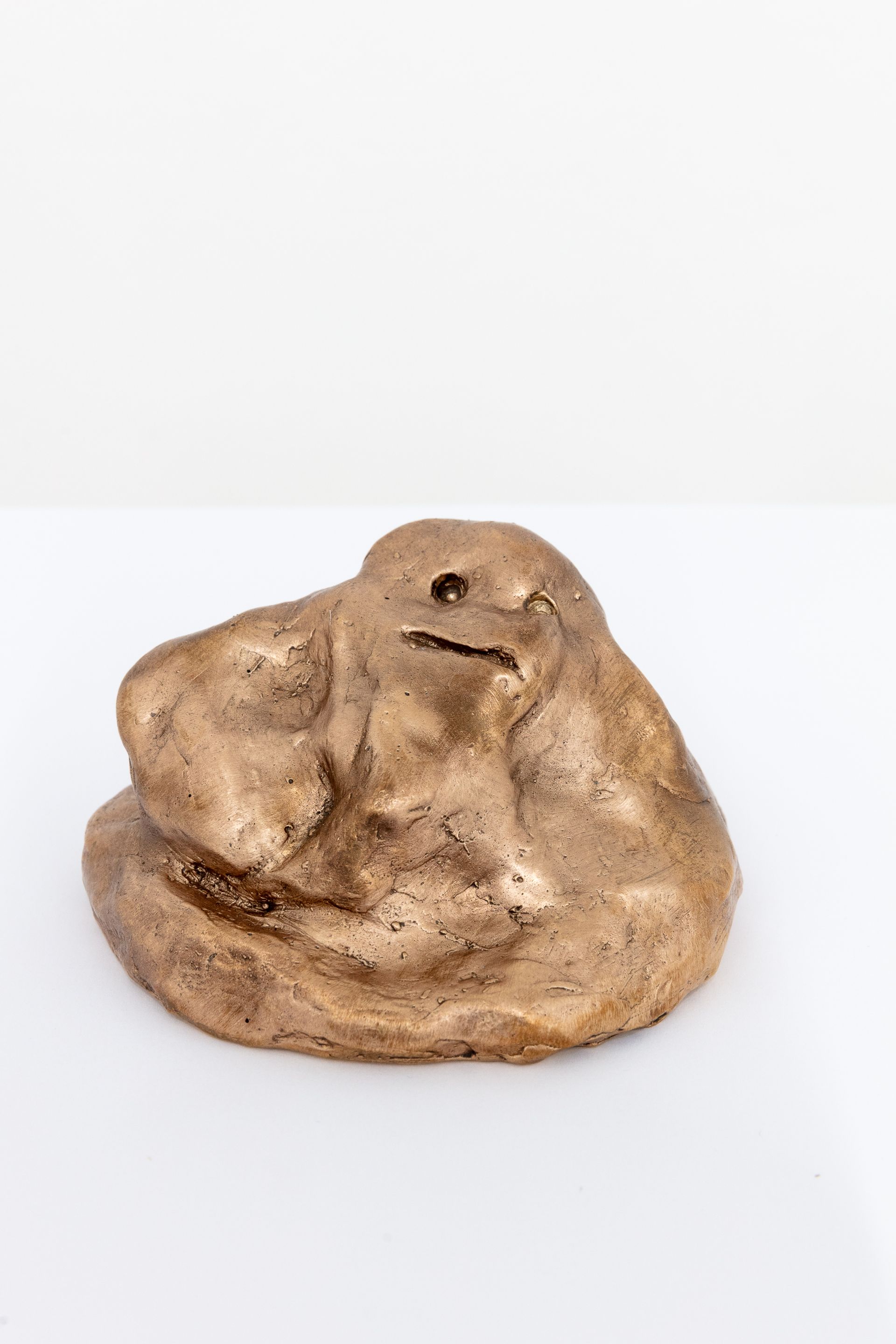 Anna McCarthy, Melt (paperweight), 2024, bronze, 5.5 × 10 × 11 cm