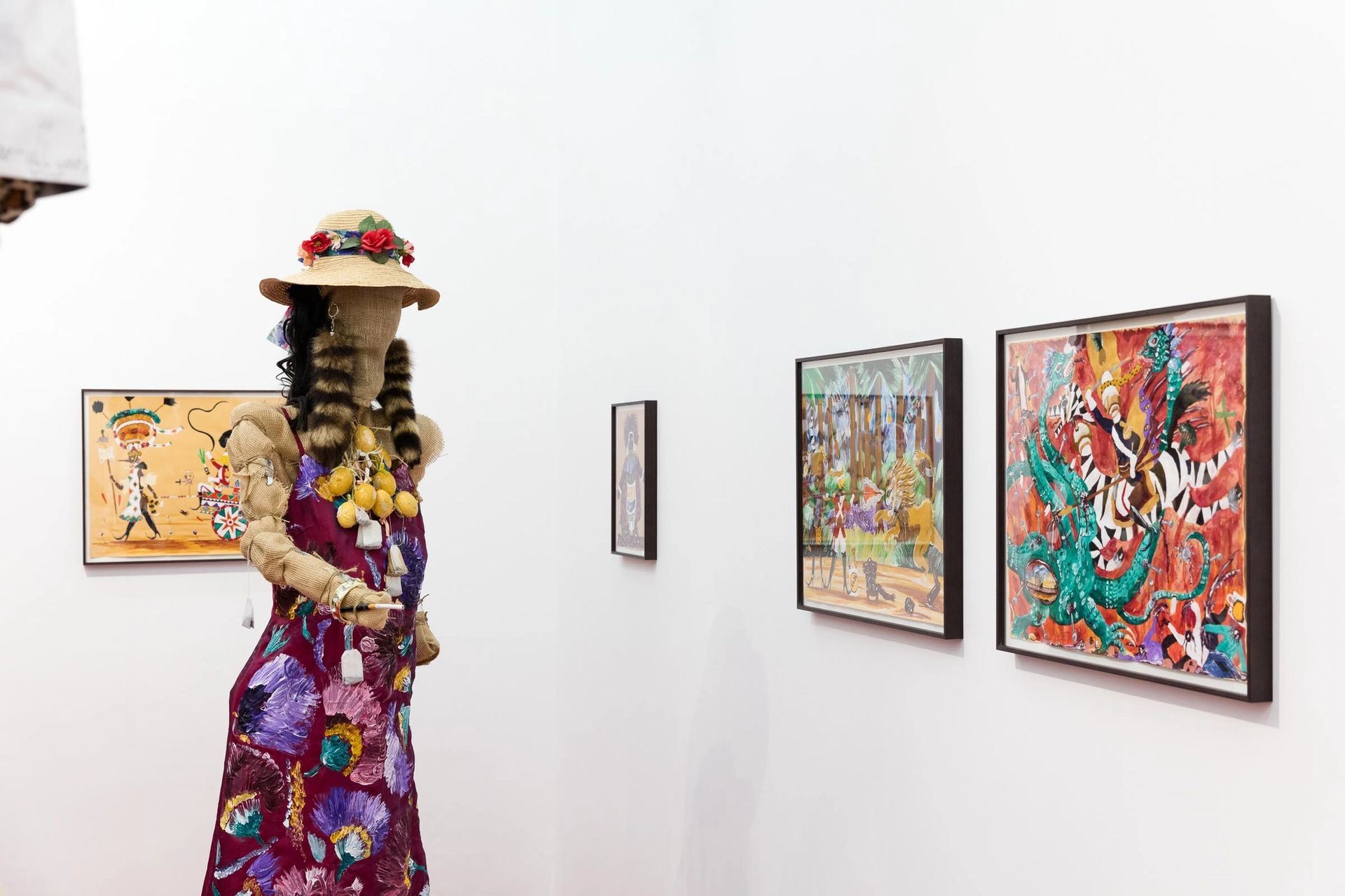 Installation view: Andrew Gilbert, “The Glorious Opening of Emperor Andrew's Museum”, 2018