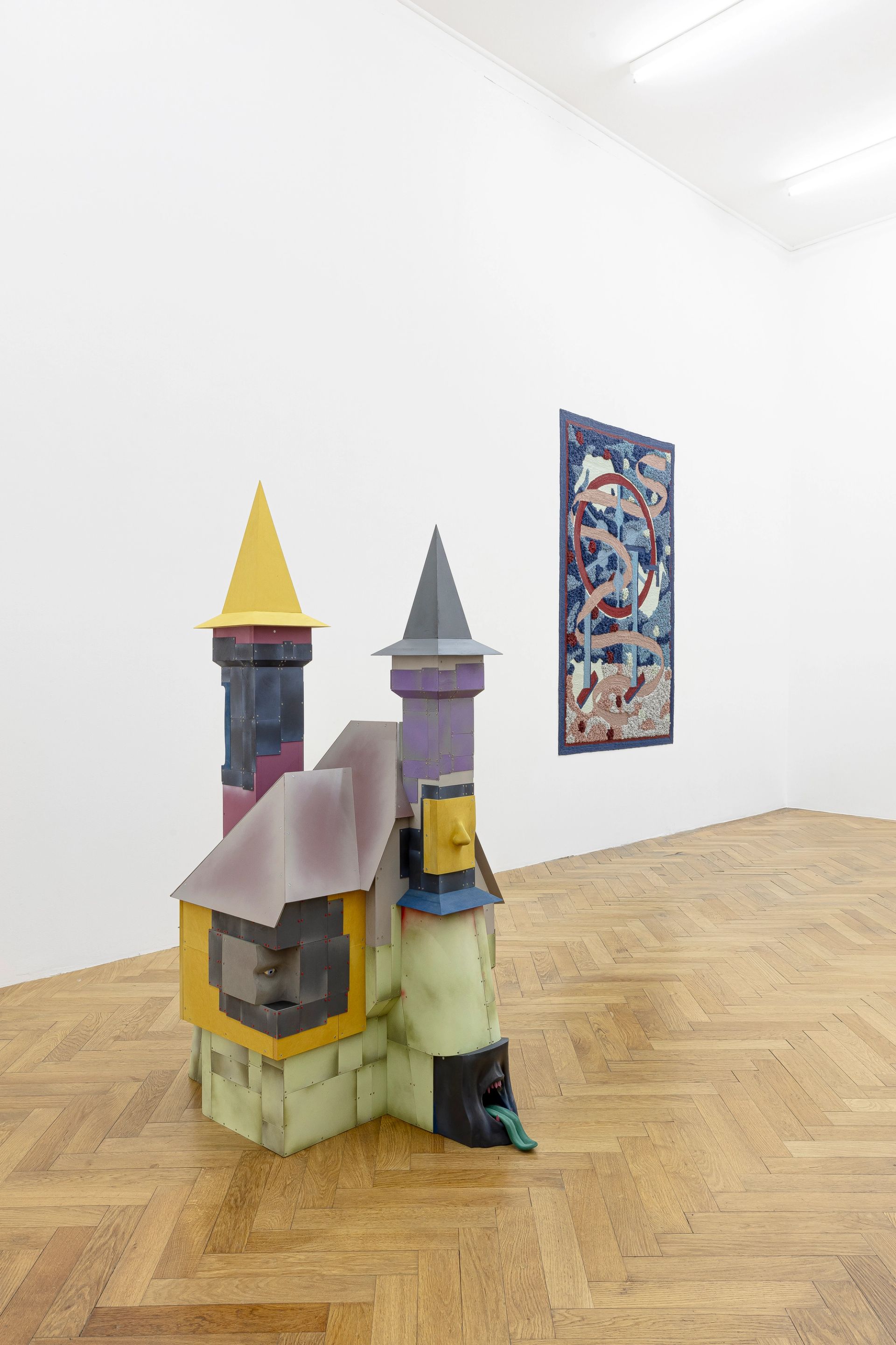 Throw of the dice, Lukas Hoffmann & Sophia Mainka, 2024, in collaboration with GiG Munich, exhibition view at Sperling