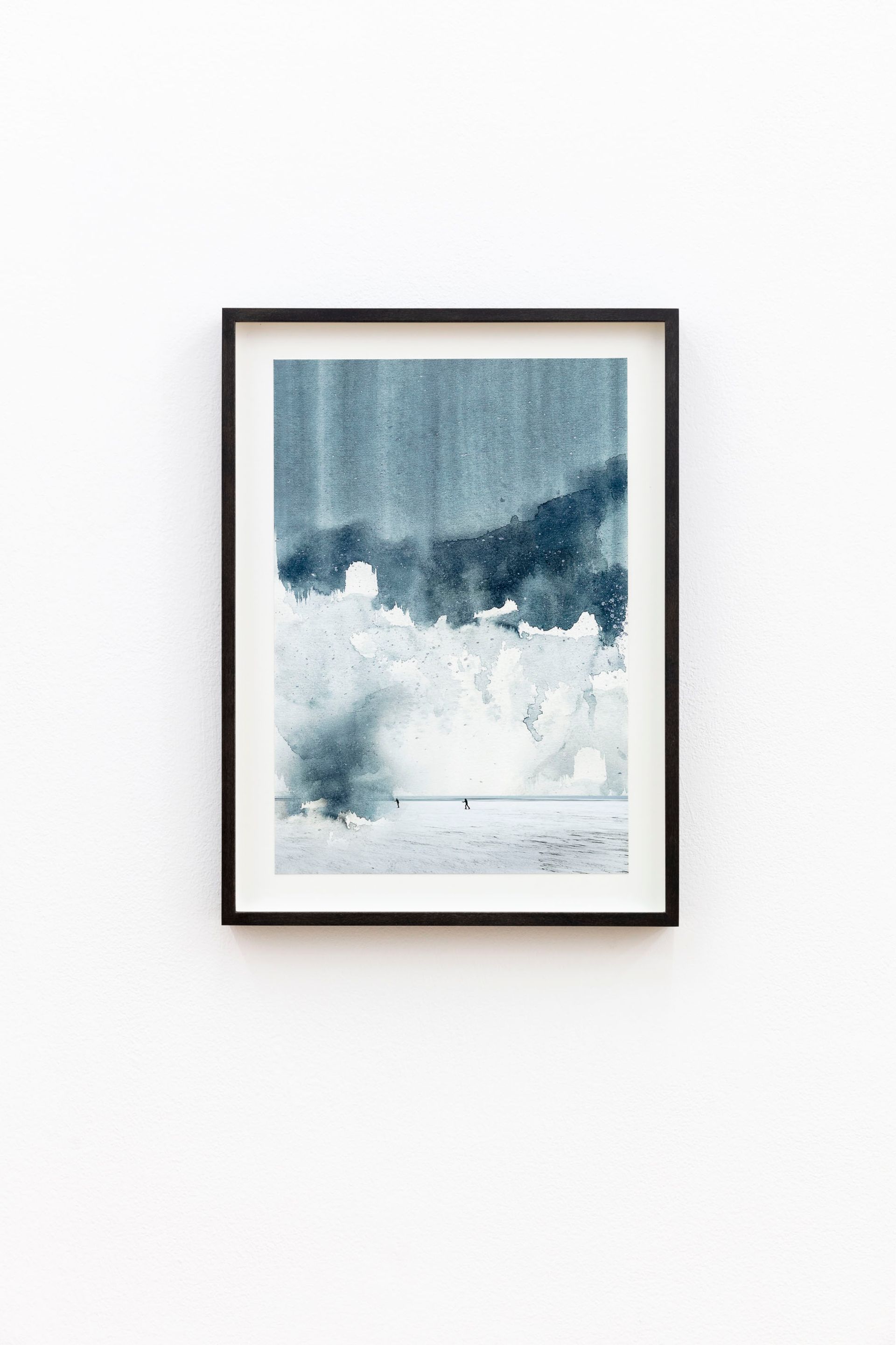 ukioq / Winter, 2023, pigment print on watercolor paper, 29 × 20 cm, frame: 35,5 × 26 × 2,9 cm