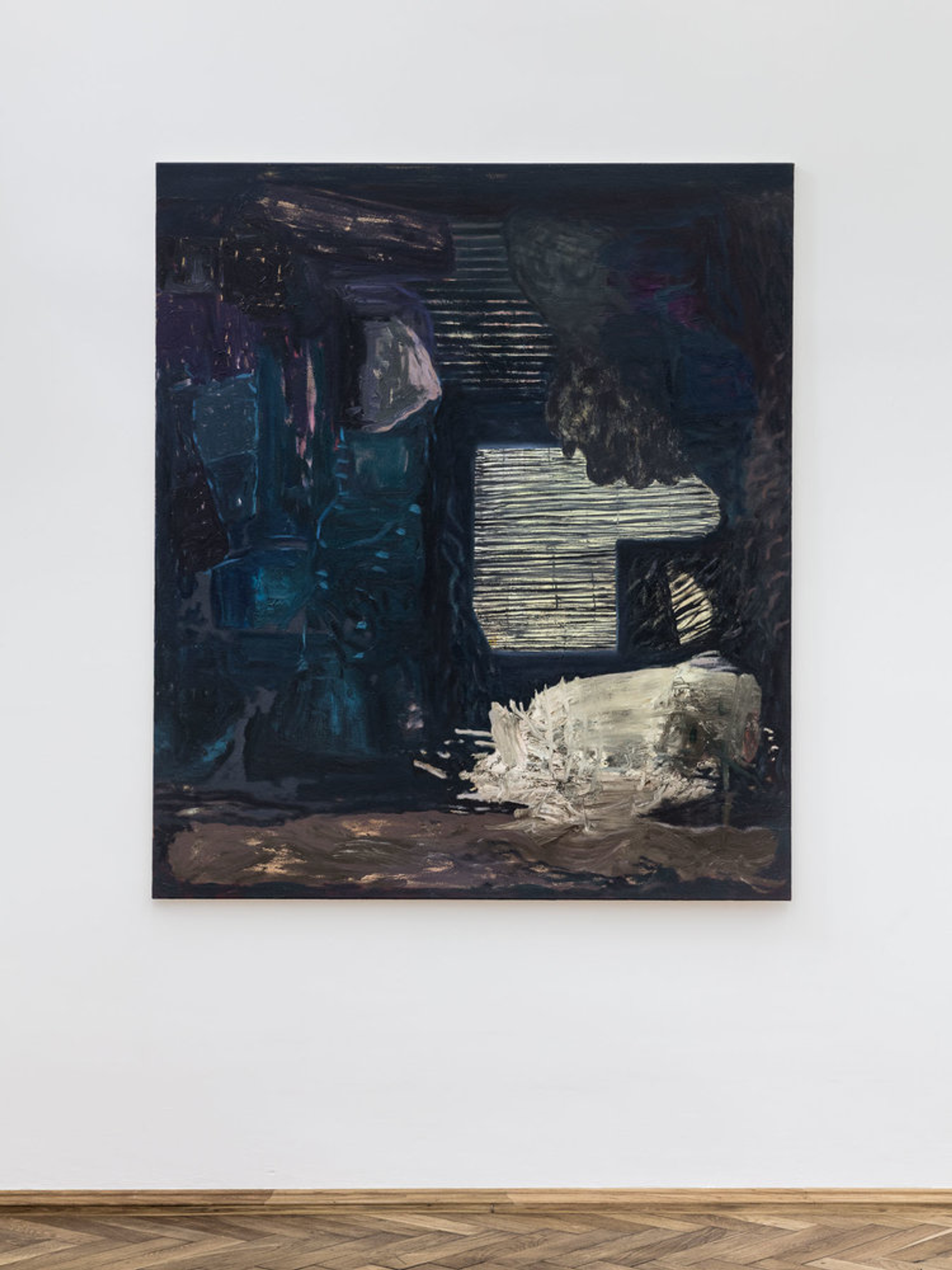 Veronika Hilger, untitled, 2016, oil on canvas, 150 × 130 cm