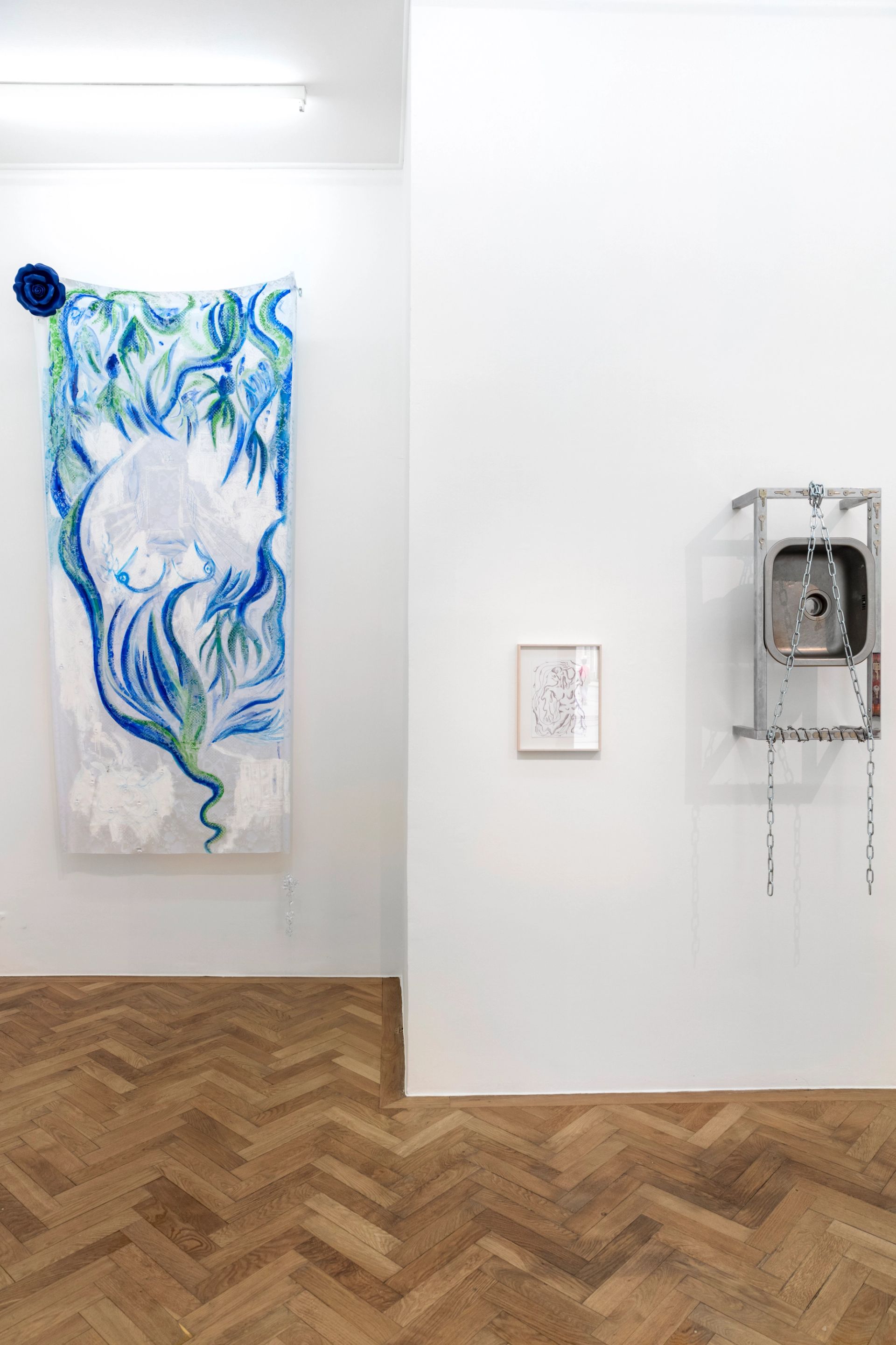 Anna McCarthy, Washing Cycle, 2022, installation view