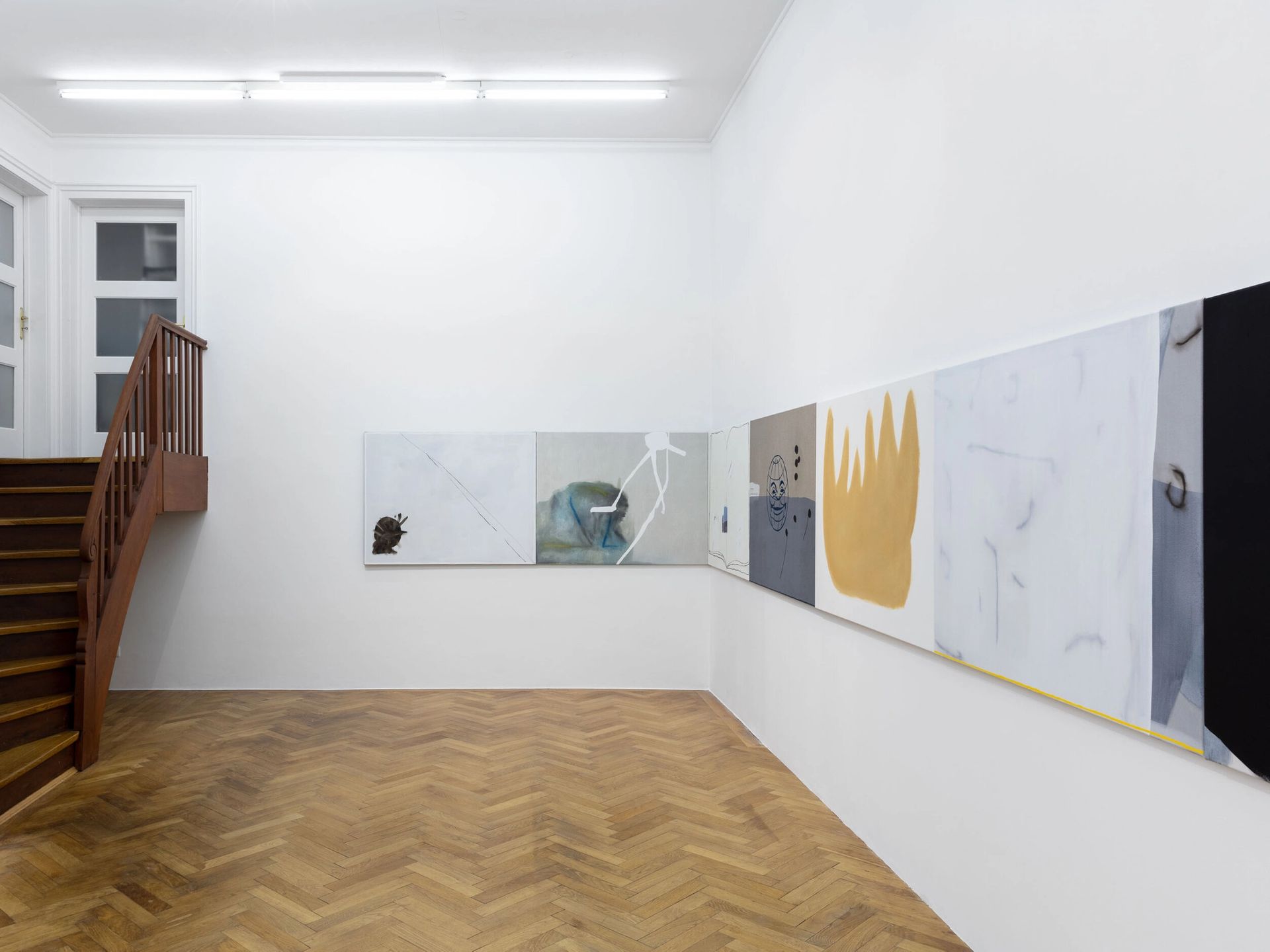 Exhibition View: Malte Zenses, „Im Regio 3, totale Verwirrung“, 2020, photo: Sebastian Kissel 