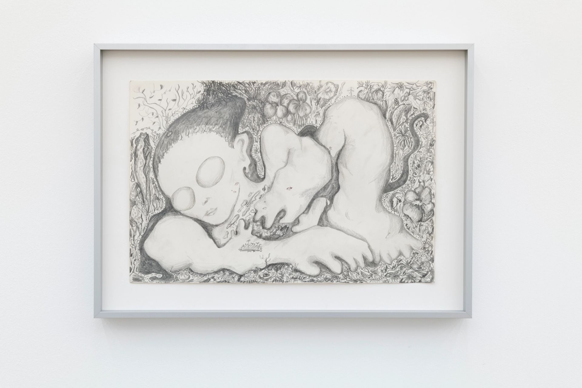 Anna McCarthy, Sleeping Durag in the Garden,2025, Pencil on paper, 38 × 25 cm
