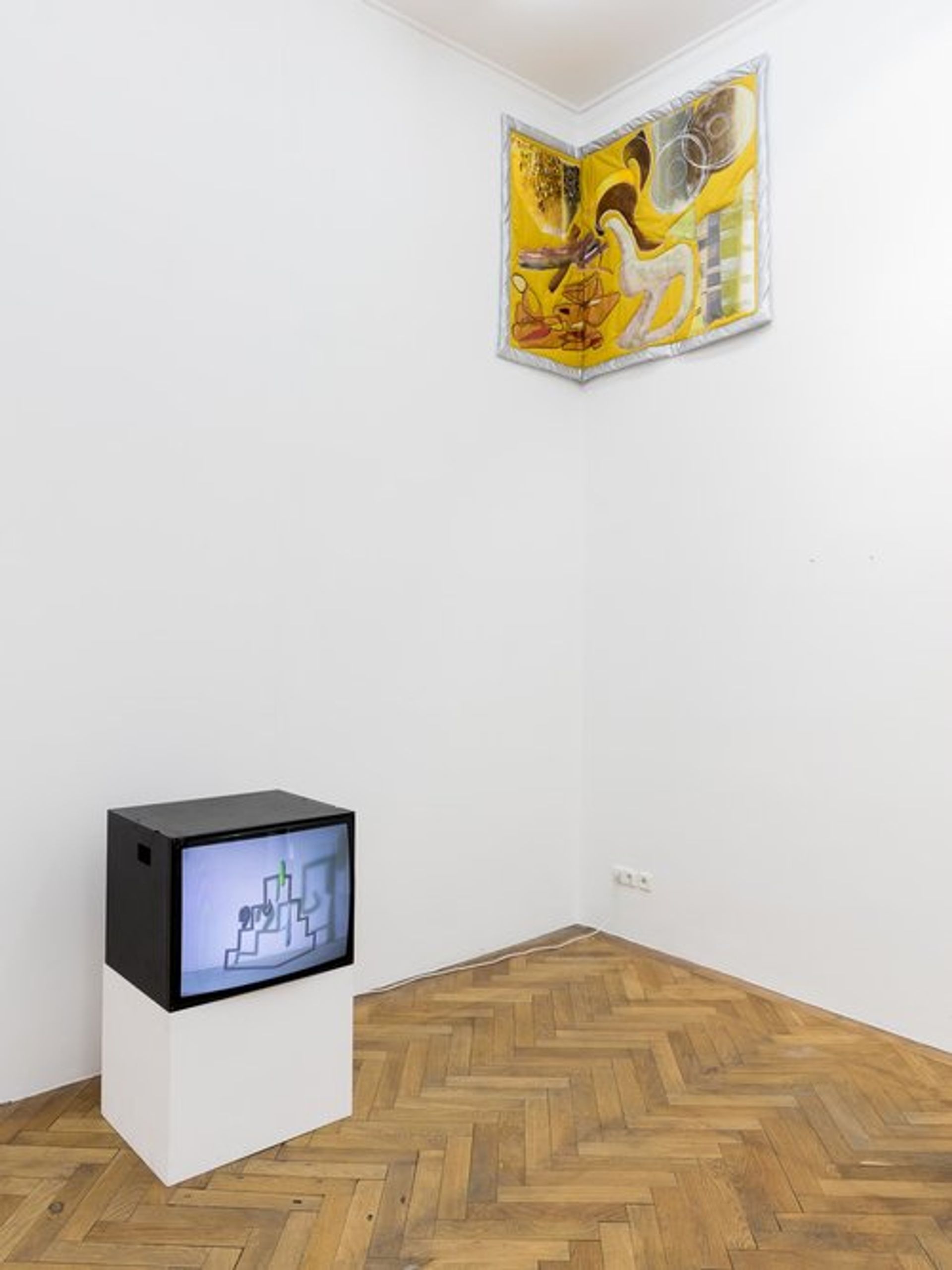 Two to Tango (with Kasia Fudakowski), Installation view, Sperling, 2019, photo: Sebastian Kissel,
