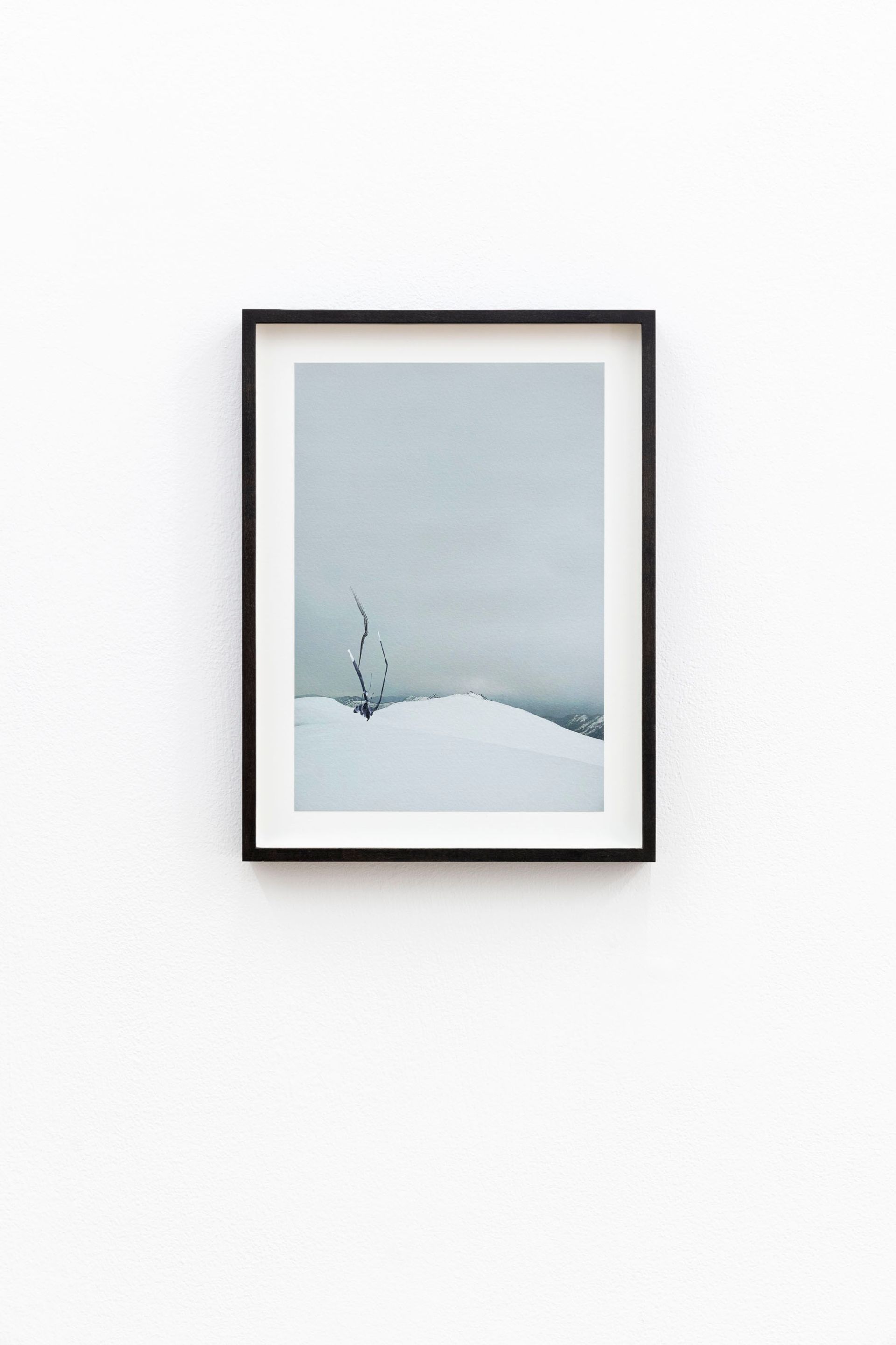anuri / Wind, 2023, pigment print, ink on watercolor paper, 26 × 18 cm, frame: 31,5 × 23,5 × 2,9 cm