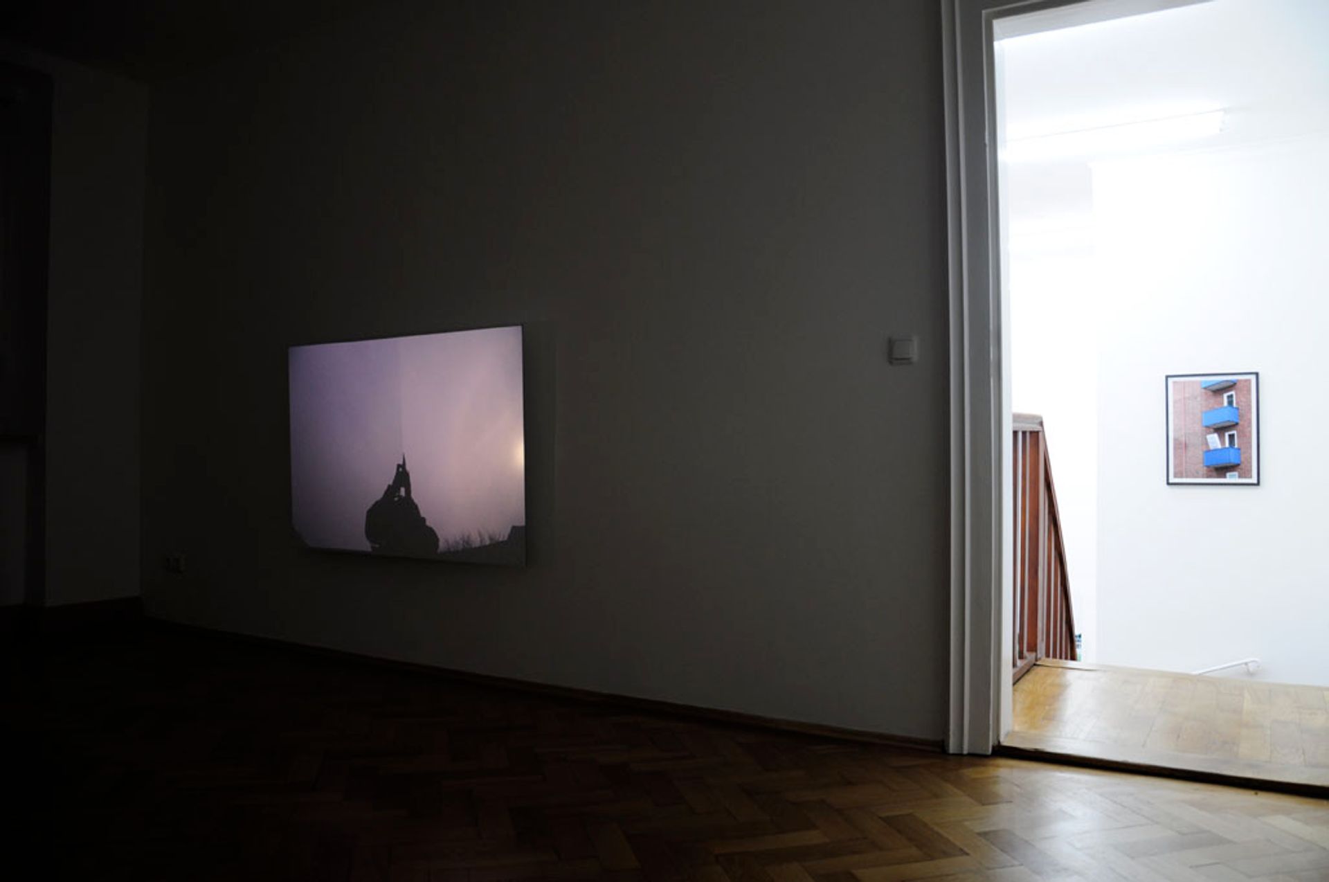 Installation view: Peter Dobroschke, “Stop & Go”, 2014