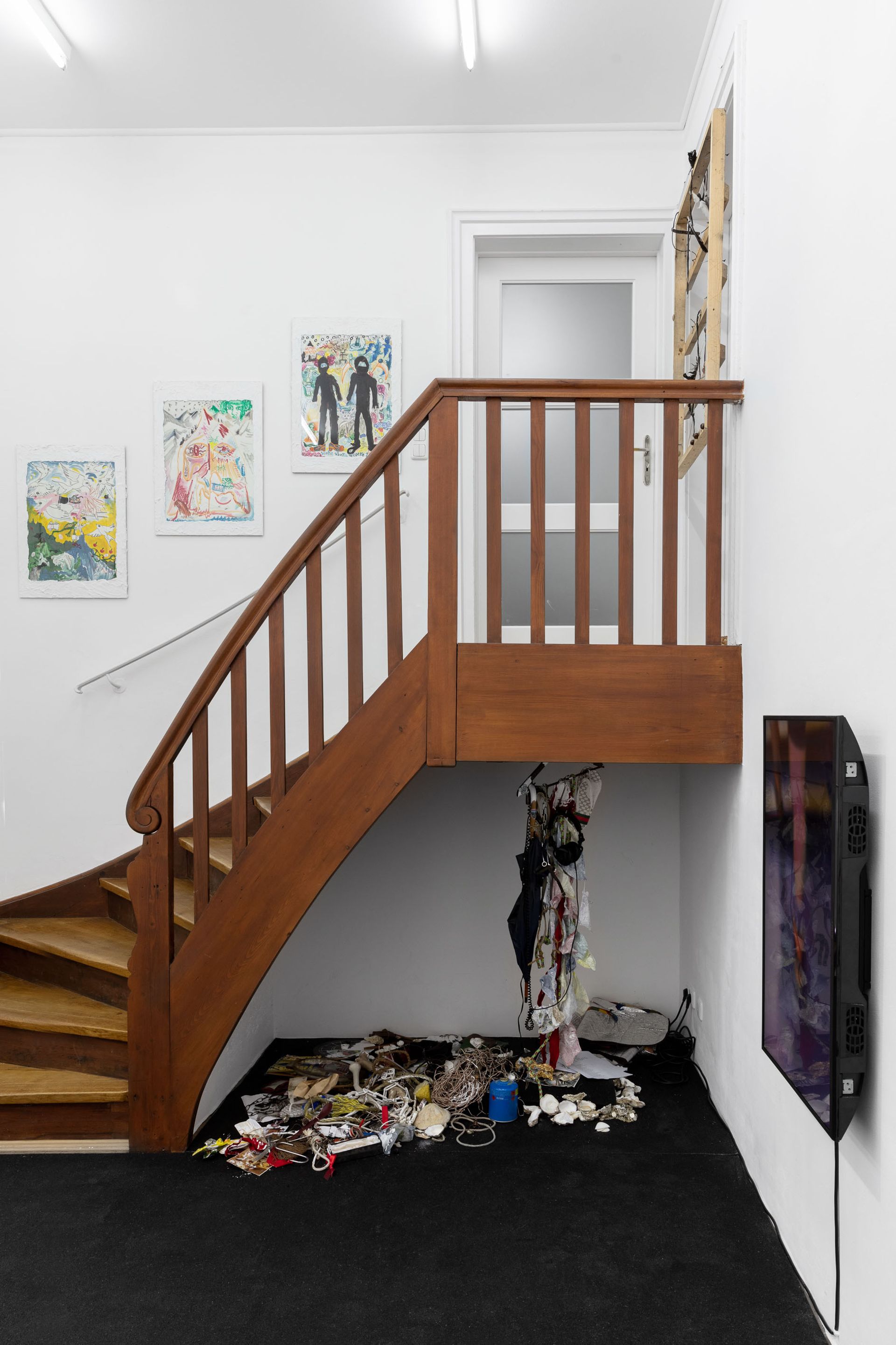 Installation view: Anna McCarthy, „ADVENTURE ROOM“, 2020, photo: Sebastian Kissel
