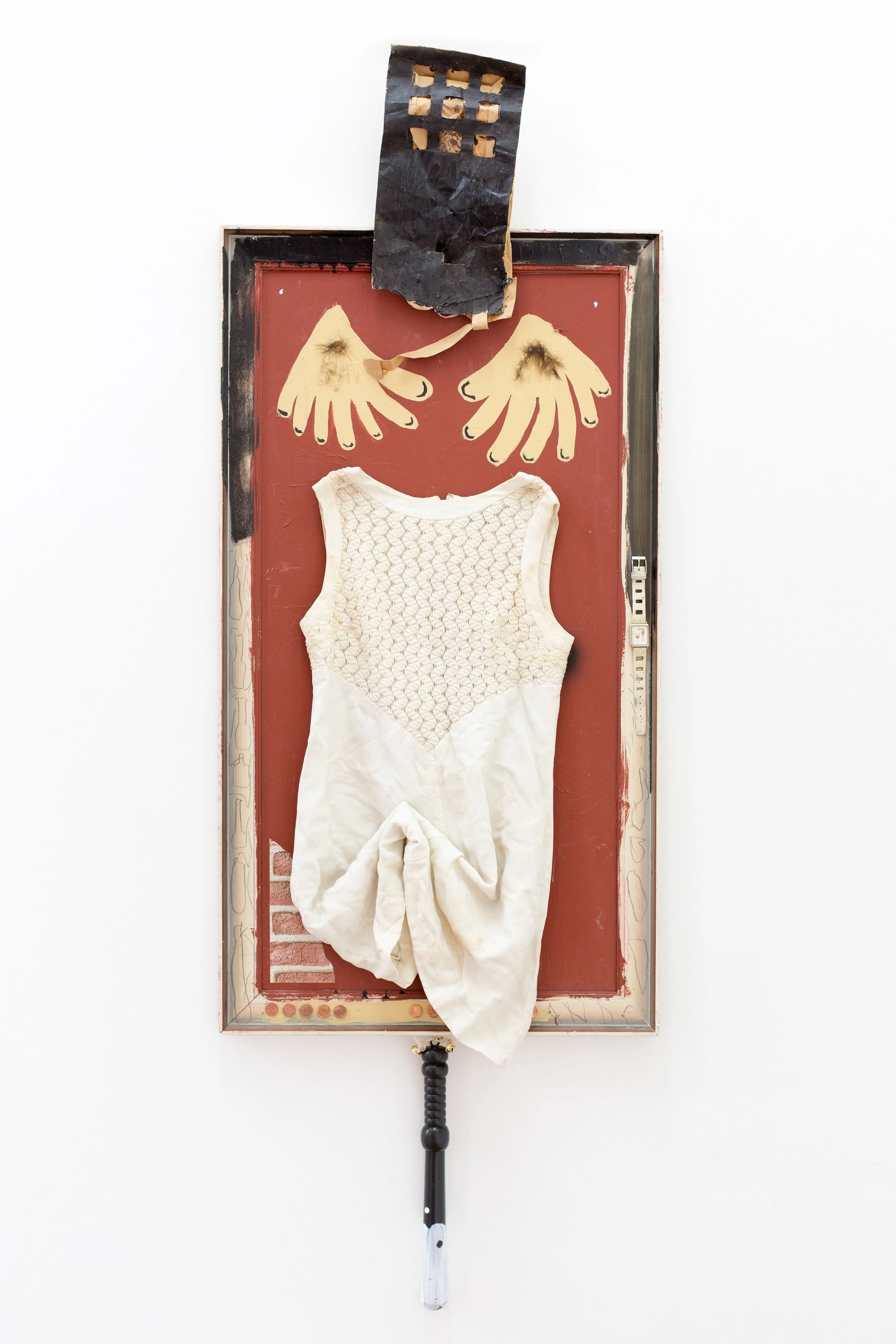 Anna McCarthy, Ying-Yang Penis, 2016, collage, 153 × 56 cm,