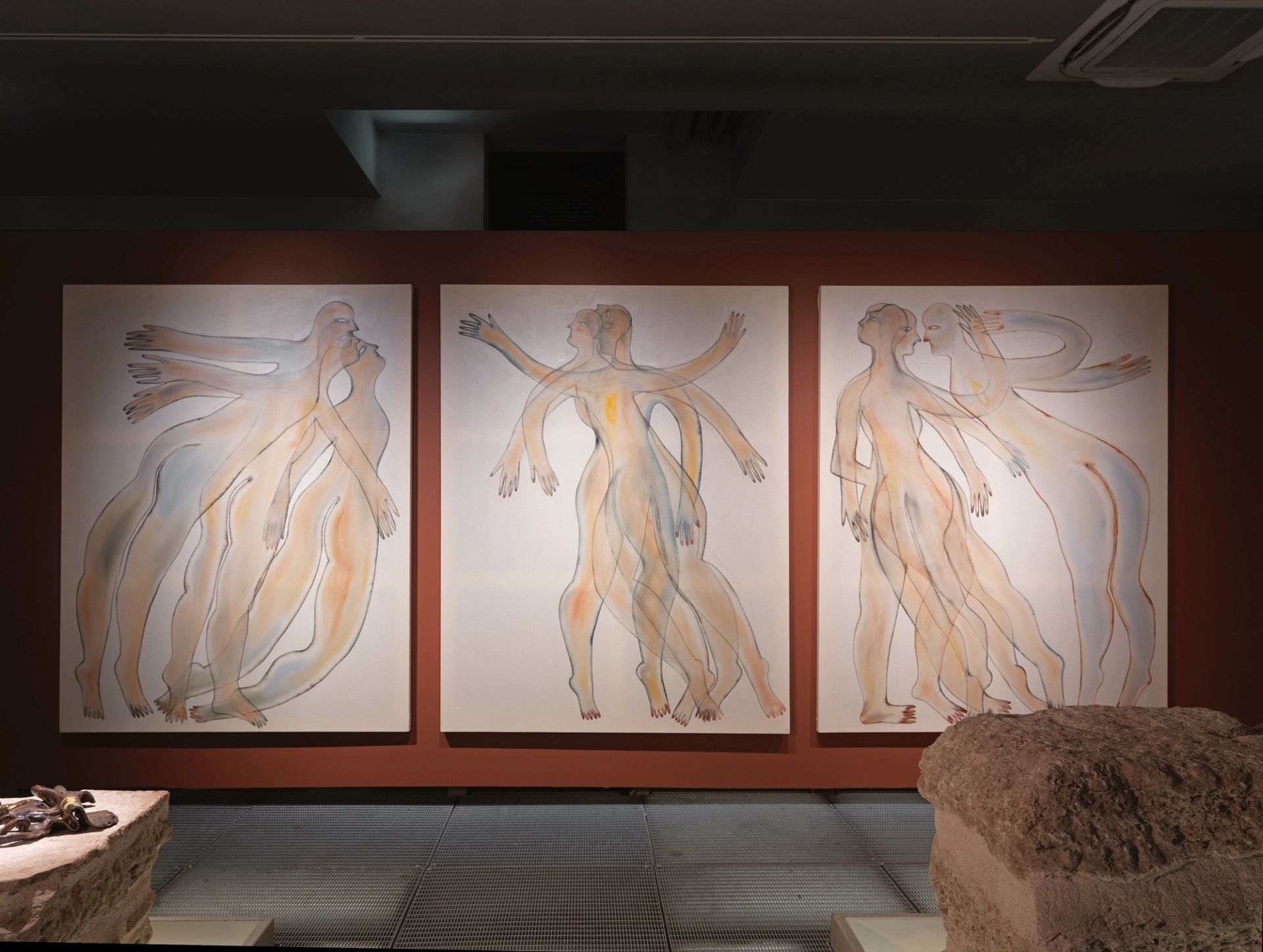 Murmurations, curated by Anlam De Coster , Zeyrek Çinili Hamam, Istanbul 2025