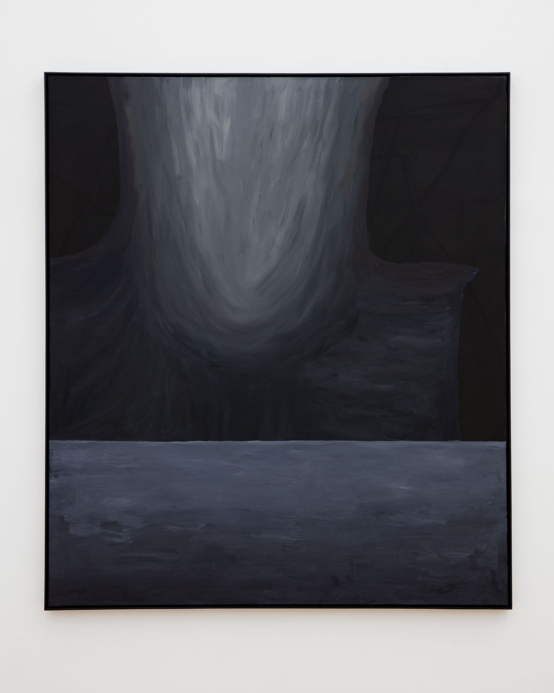 Veronika Hilger, Untitled, 2019, oil on canvas in artists frame, 150 × 130 cm