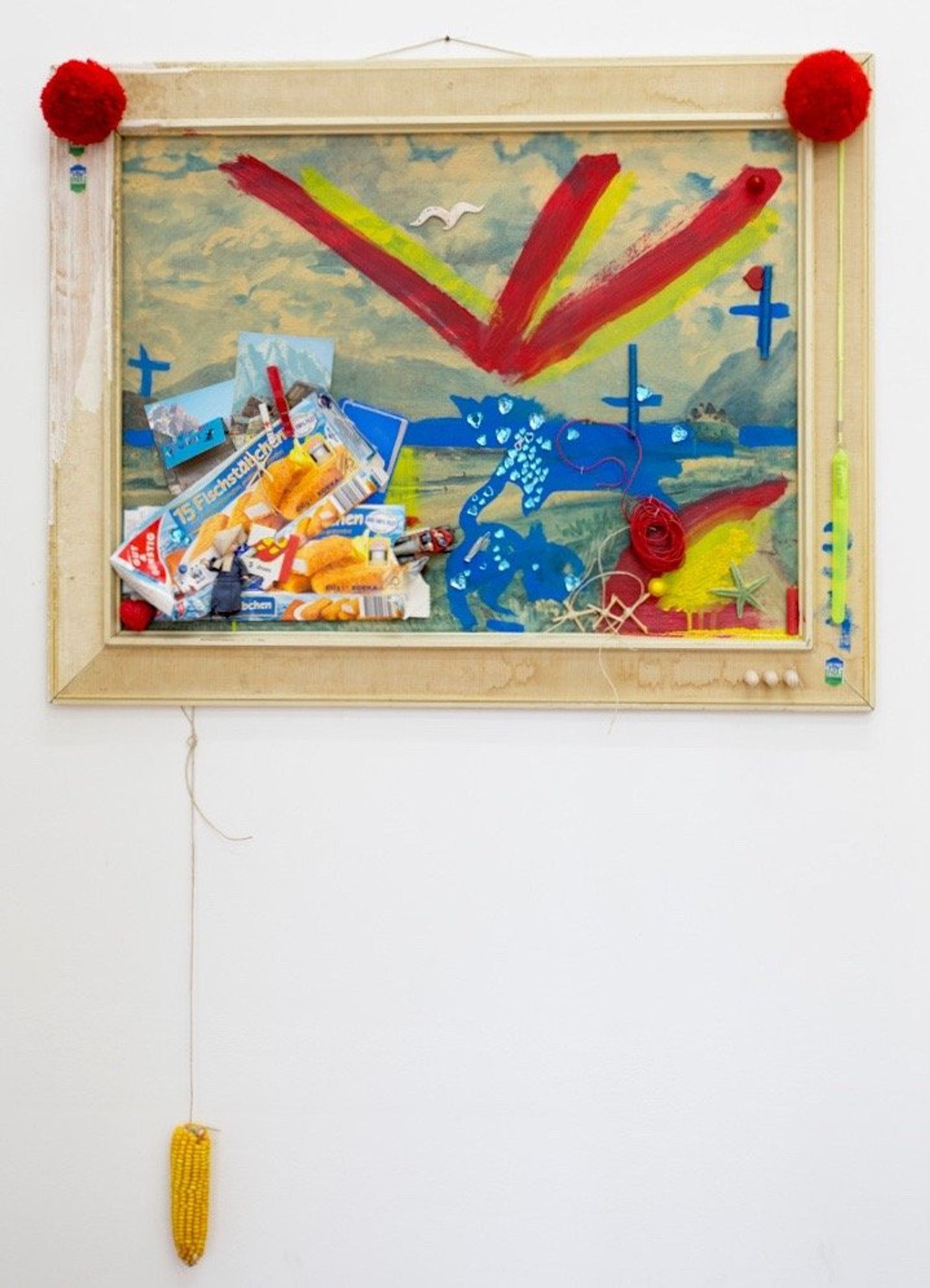 Anna McCarthy, Realitätsflüchtlinge, 2016, collage, 129 × 89 cm