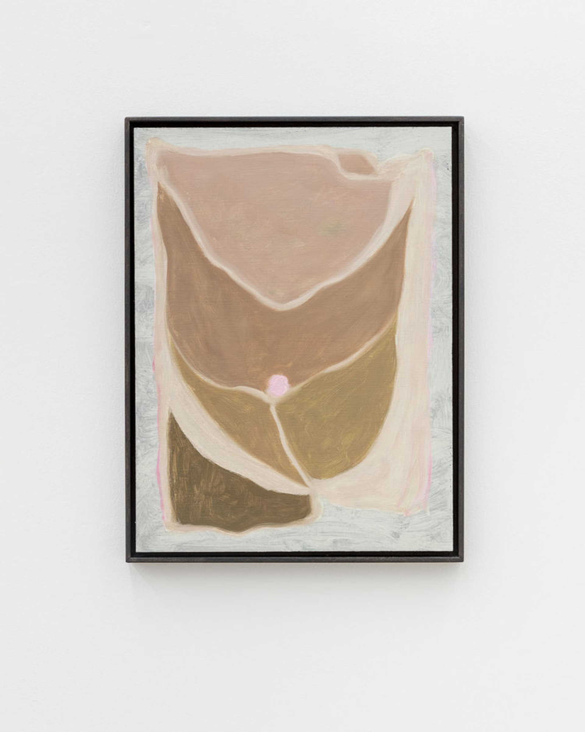 Veronika Hilger, untitled, 2016, oil on paper on MDF, 40 × 30 cm