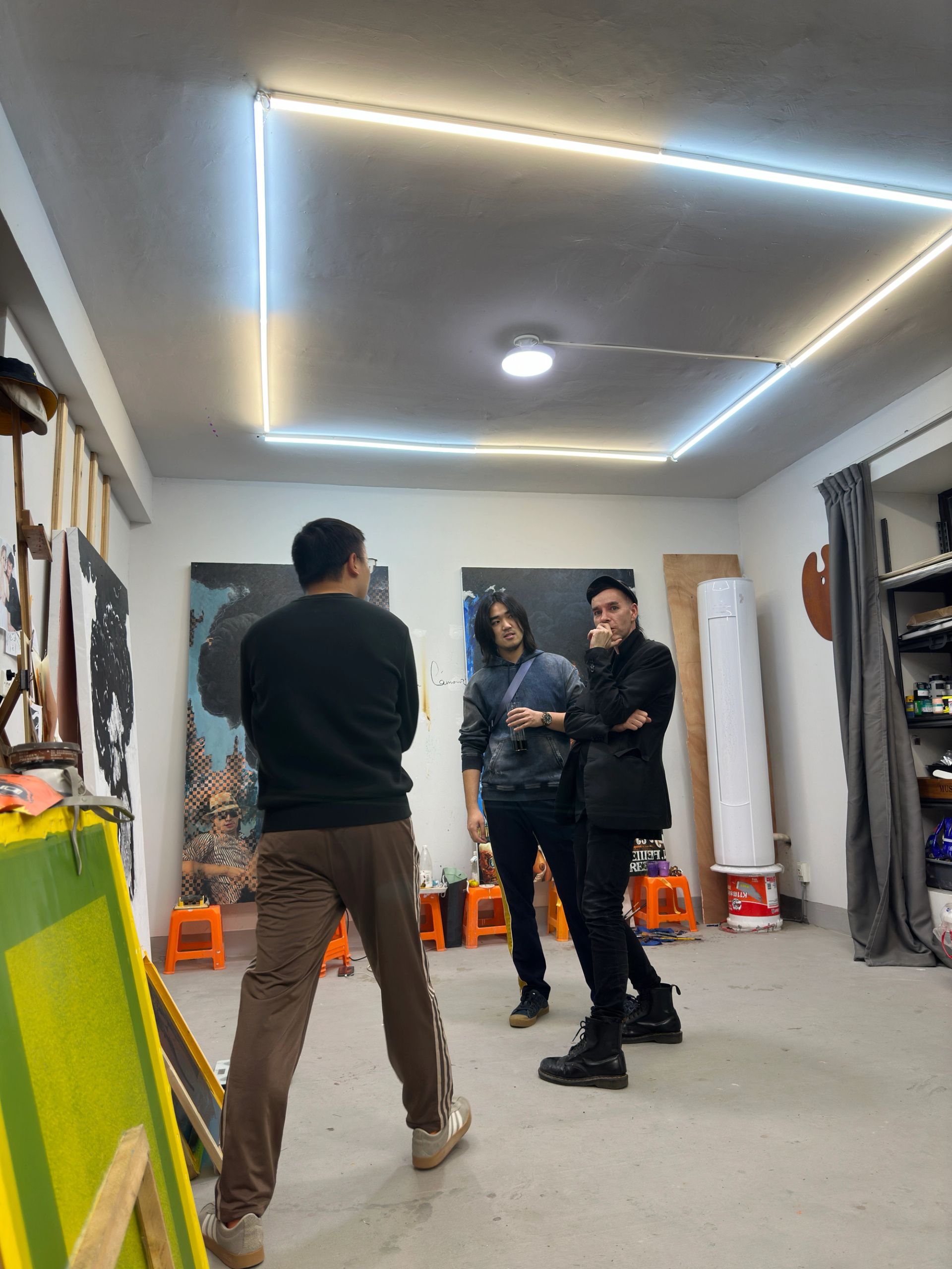 Studio visit of artist Jing Er, Hangzhou, 2024