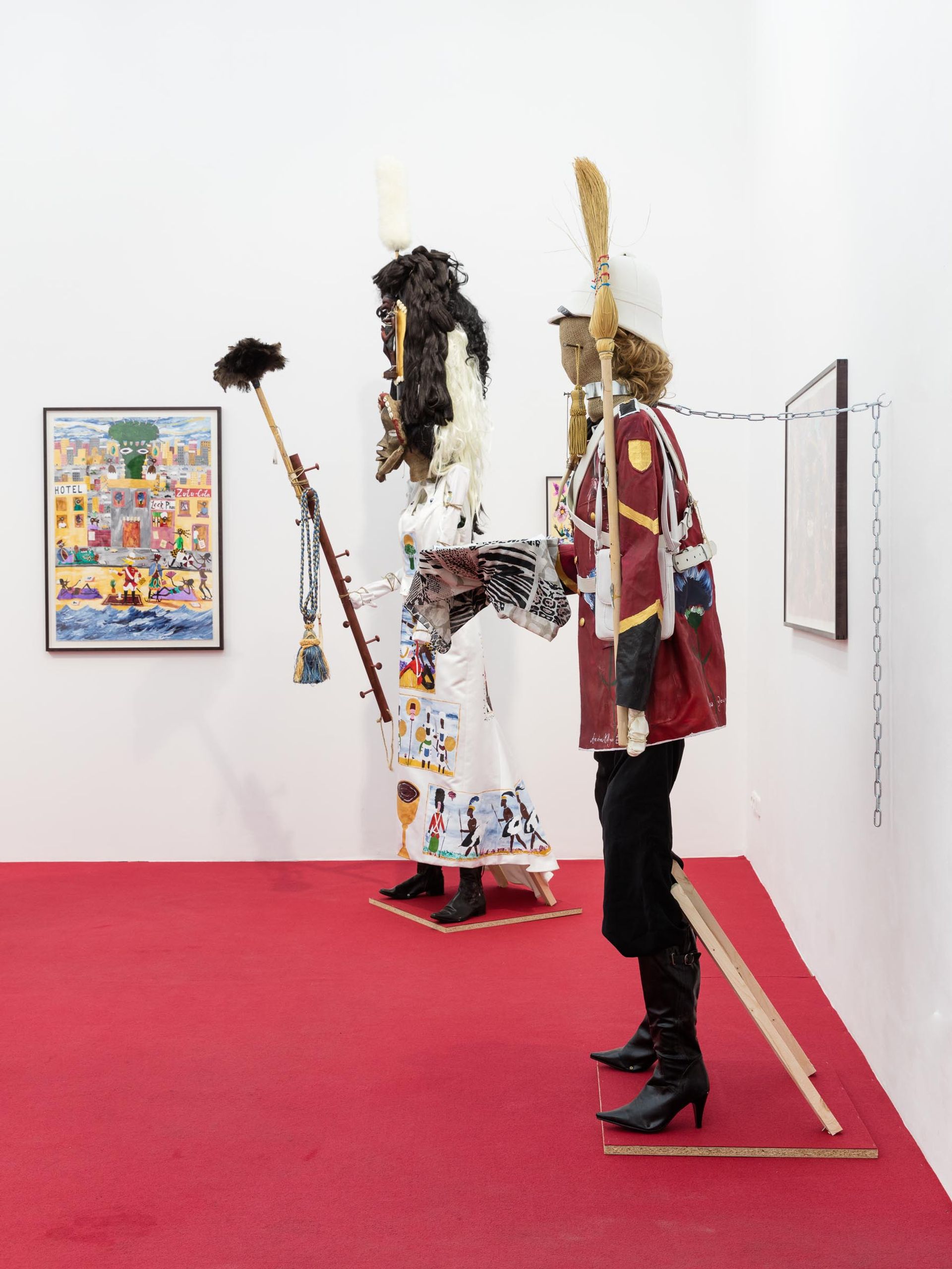 Installation view: Andrew Gilbert, “The Glorious Opening of Emperor Andrew's Museum”, 2018