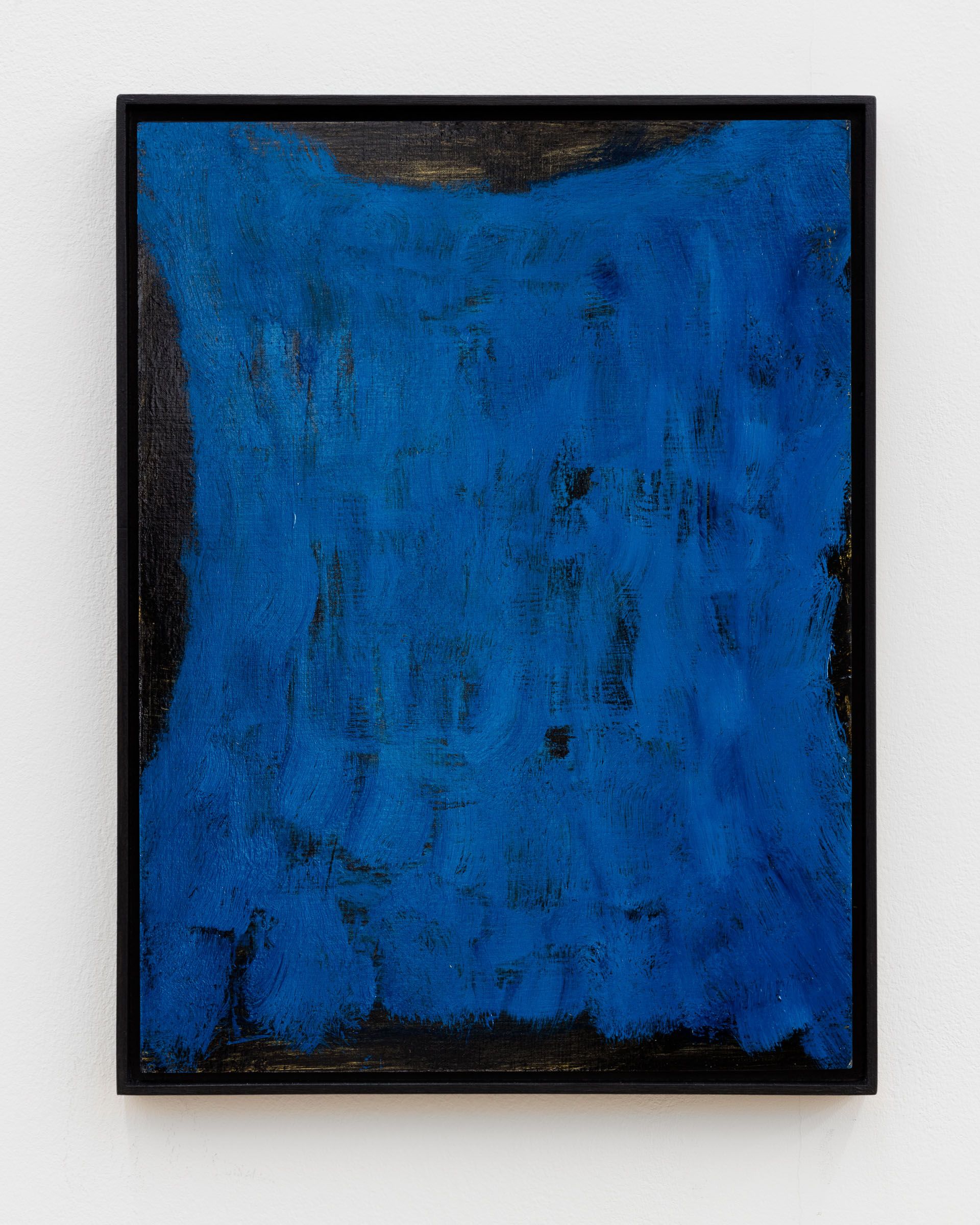 Veronika Hilger, Untitled, 2018, oil on paper on MDF in artists frame, 39,7 × 29,8 cm