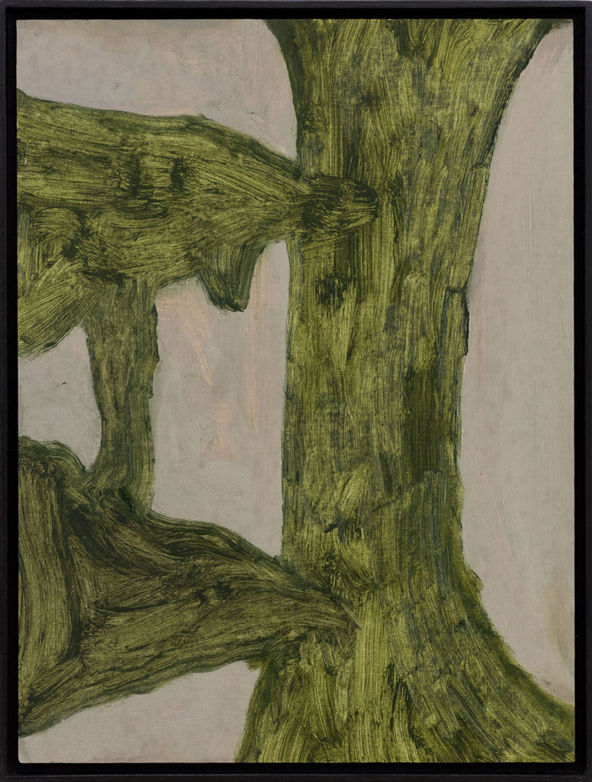Veronika Hilger, Untitled, 2018, oil on paper on MDF in artists frame, 39.8 × 29.8 cm