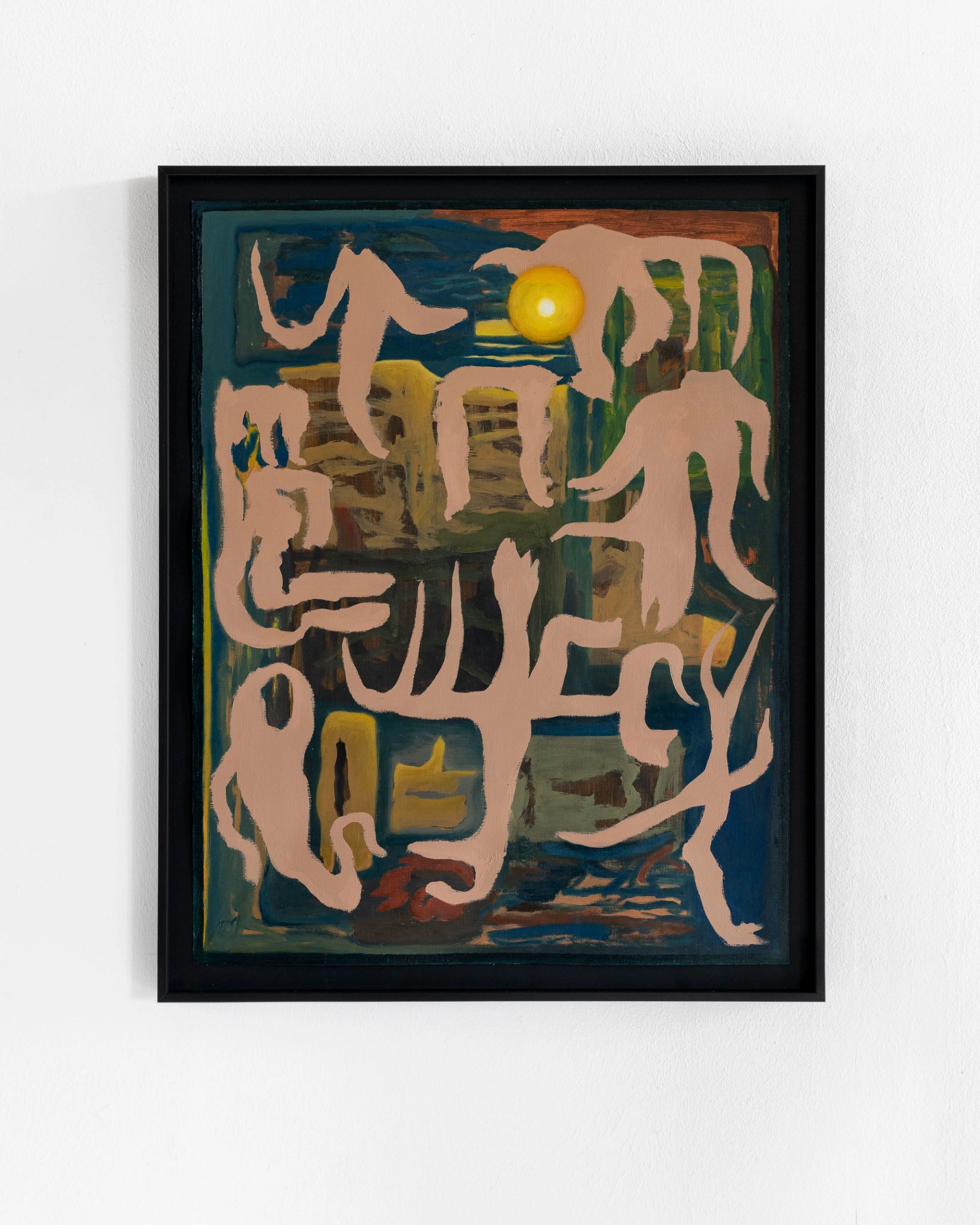 Veronika Hilger, Untitled, 2025, oil on oil painting paper, 64 × 50 cm (P 138)