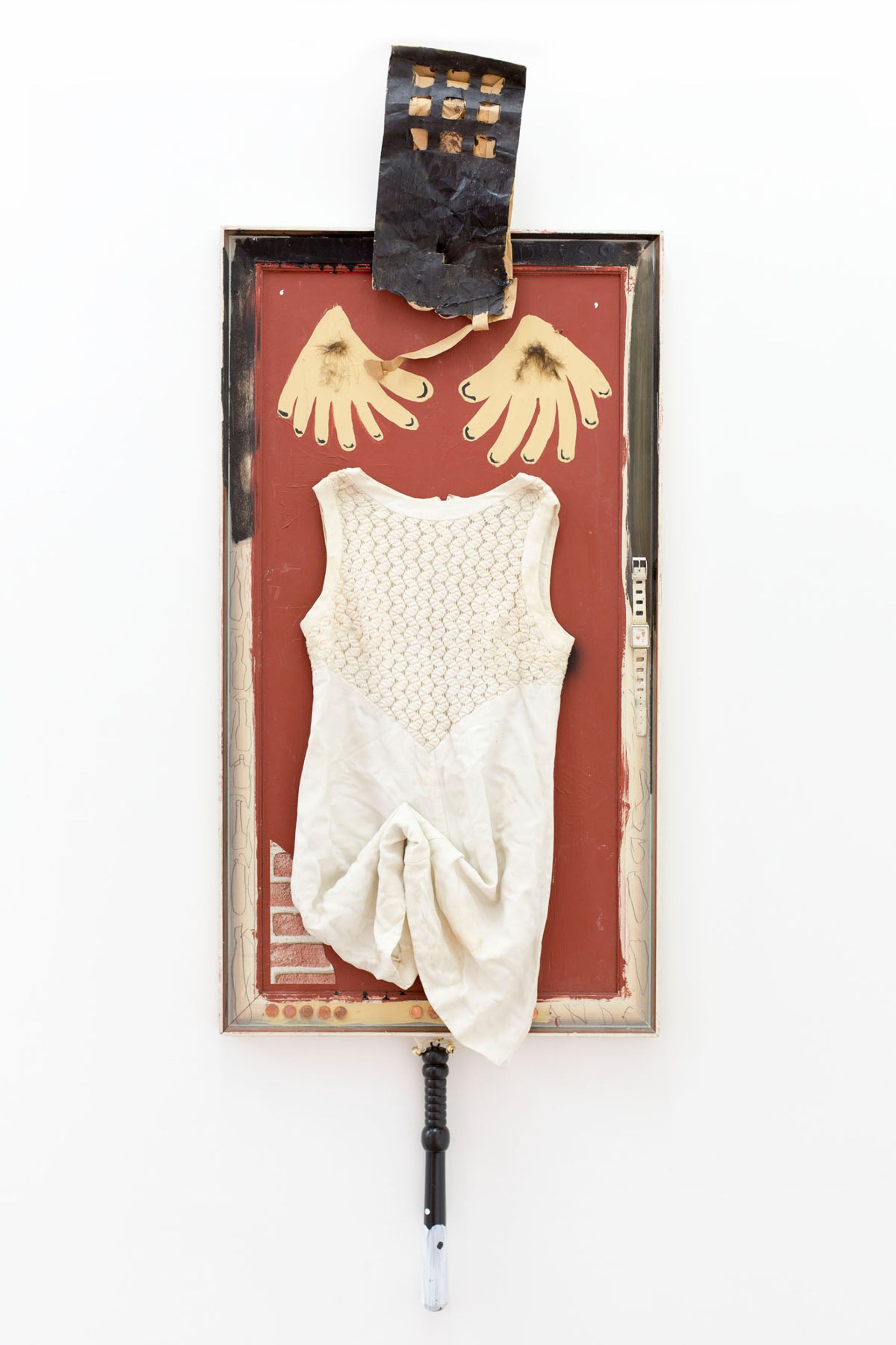Anna McCarthy, Ying-Yang Penis, 2016, collage, 153 × 56 cm