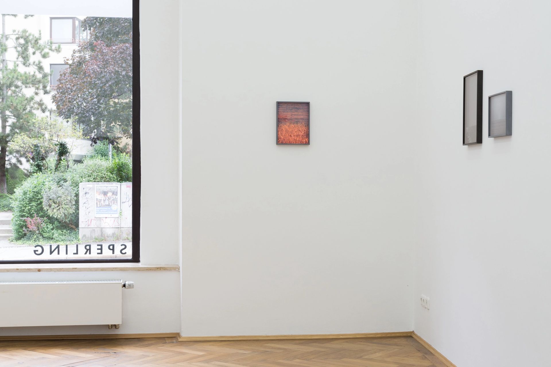 Installation view: Anna Vogel, “Ferner weite Städte”, 2017