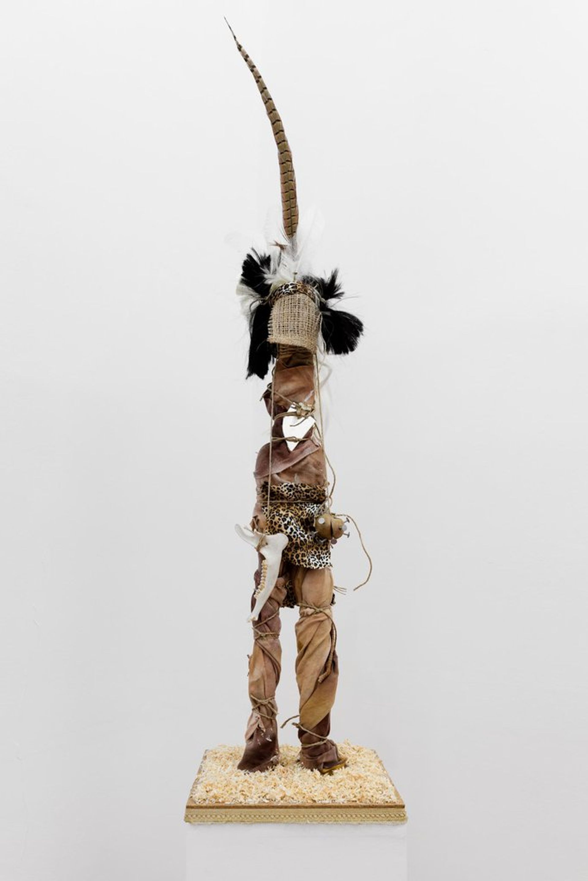 Andrew Gilbert, 'Zulu Fetish Figure', 2018, mixed media, 120 × 30 × 30 cm