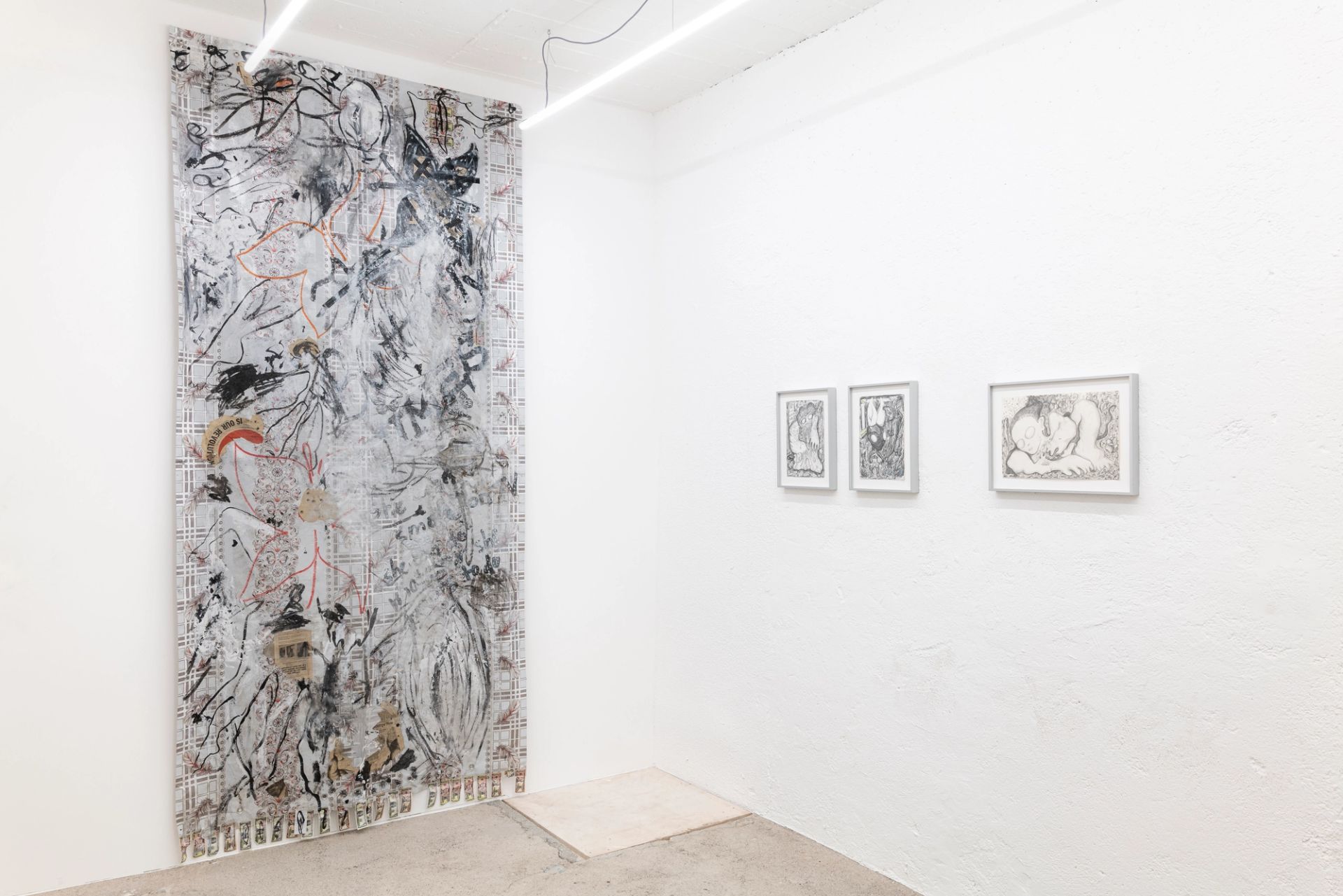 Anna McCarthy, Invisible Borders, 2025, exhibition view at Sperling (Munich), photo: Sebastian Kissel