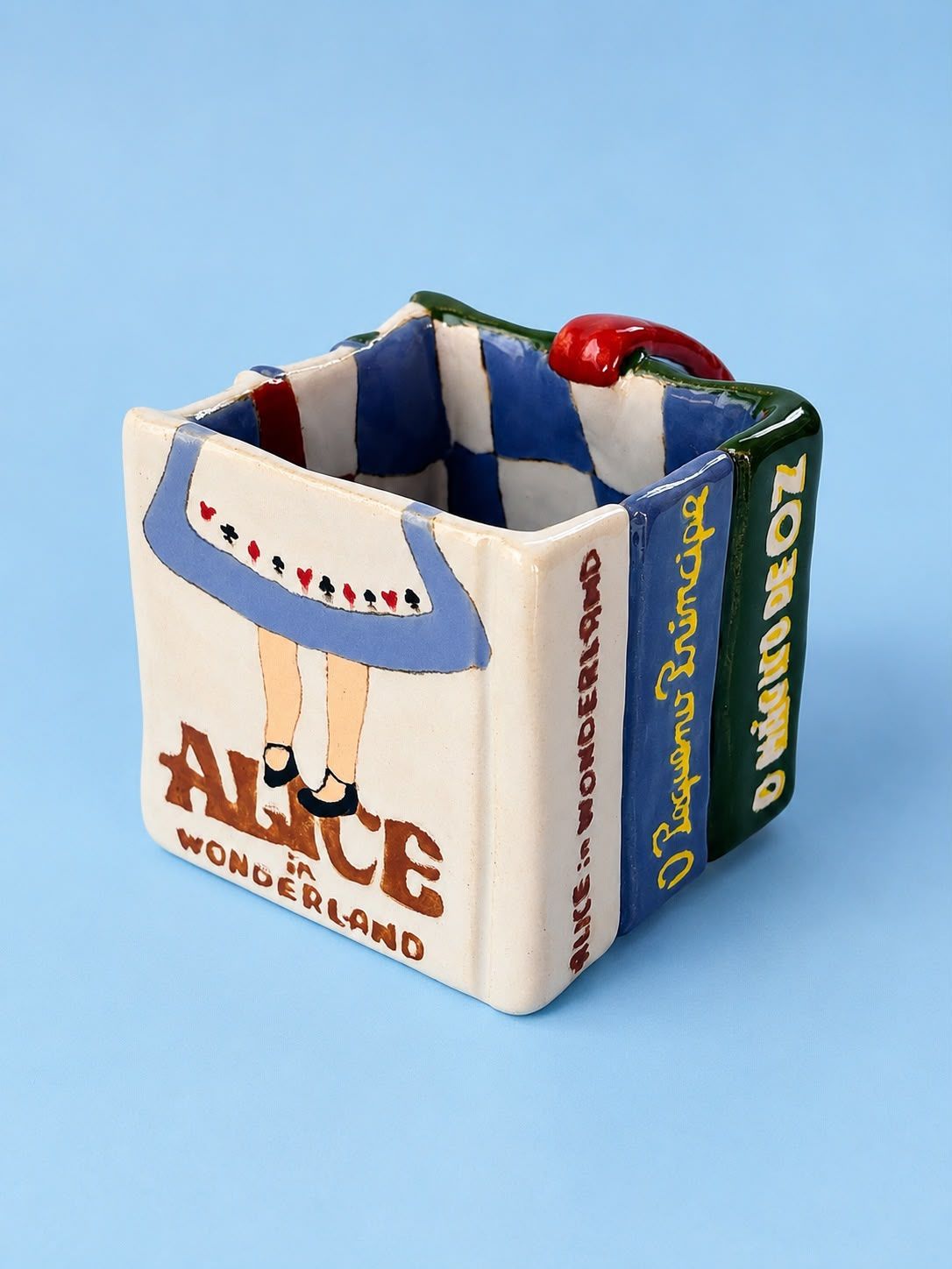 Caneca "Coleção de livros"
