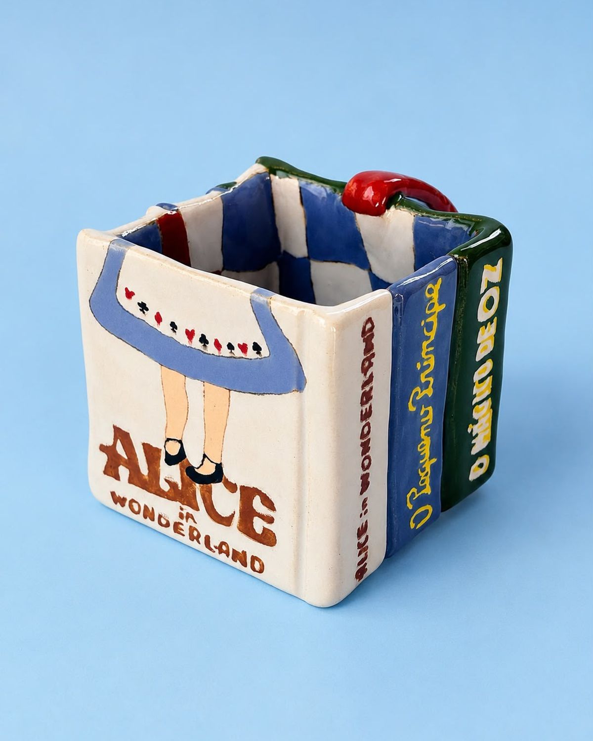 Caneca "Coleção de livros"