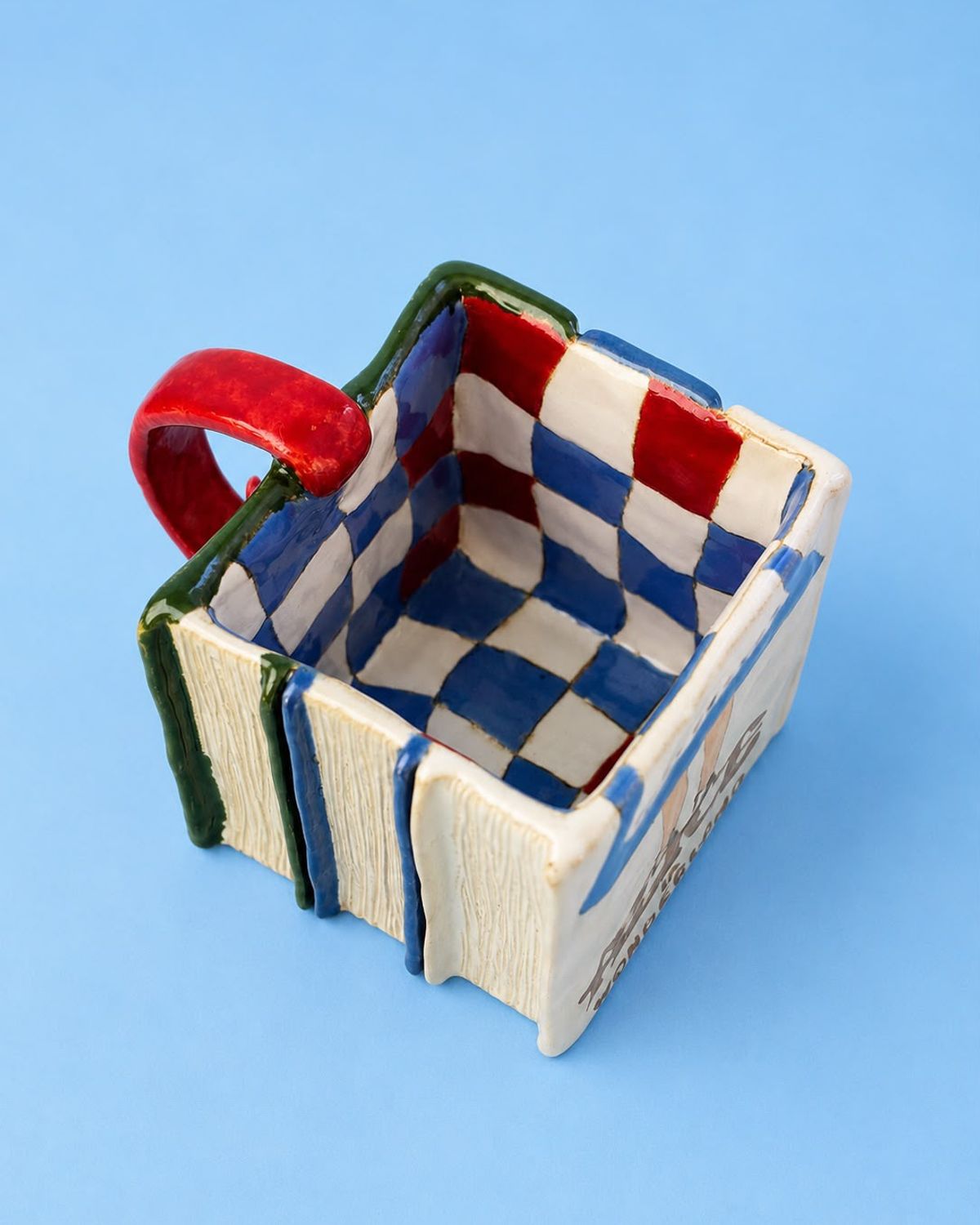 Caneca "Coleção de livros"