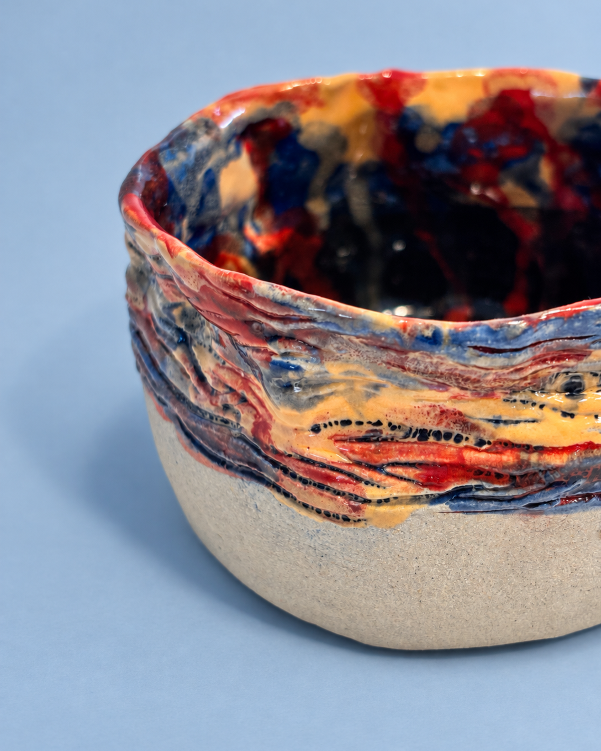 Caneca "born to create, forced to work"