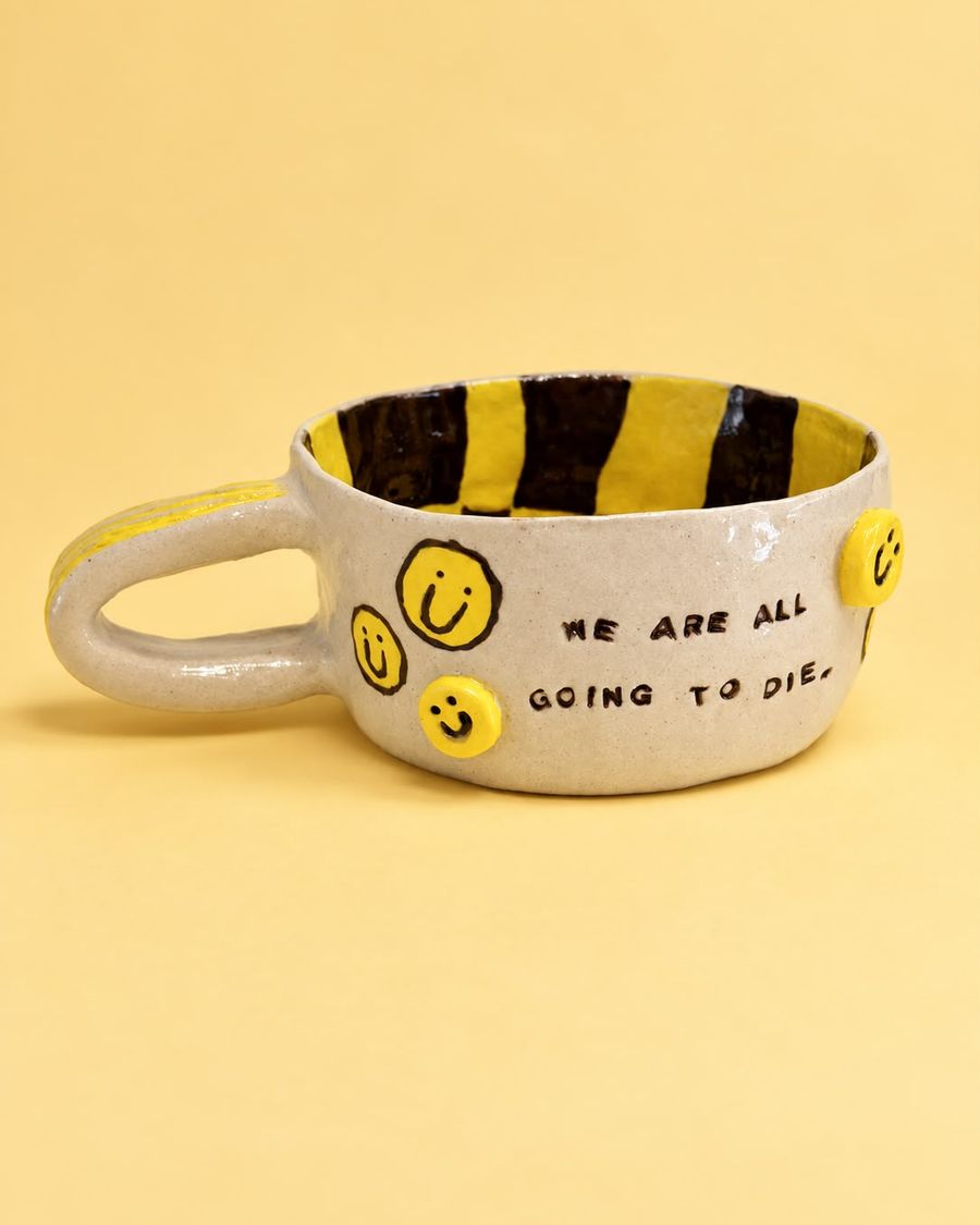 Caneca otimista