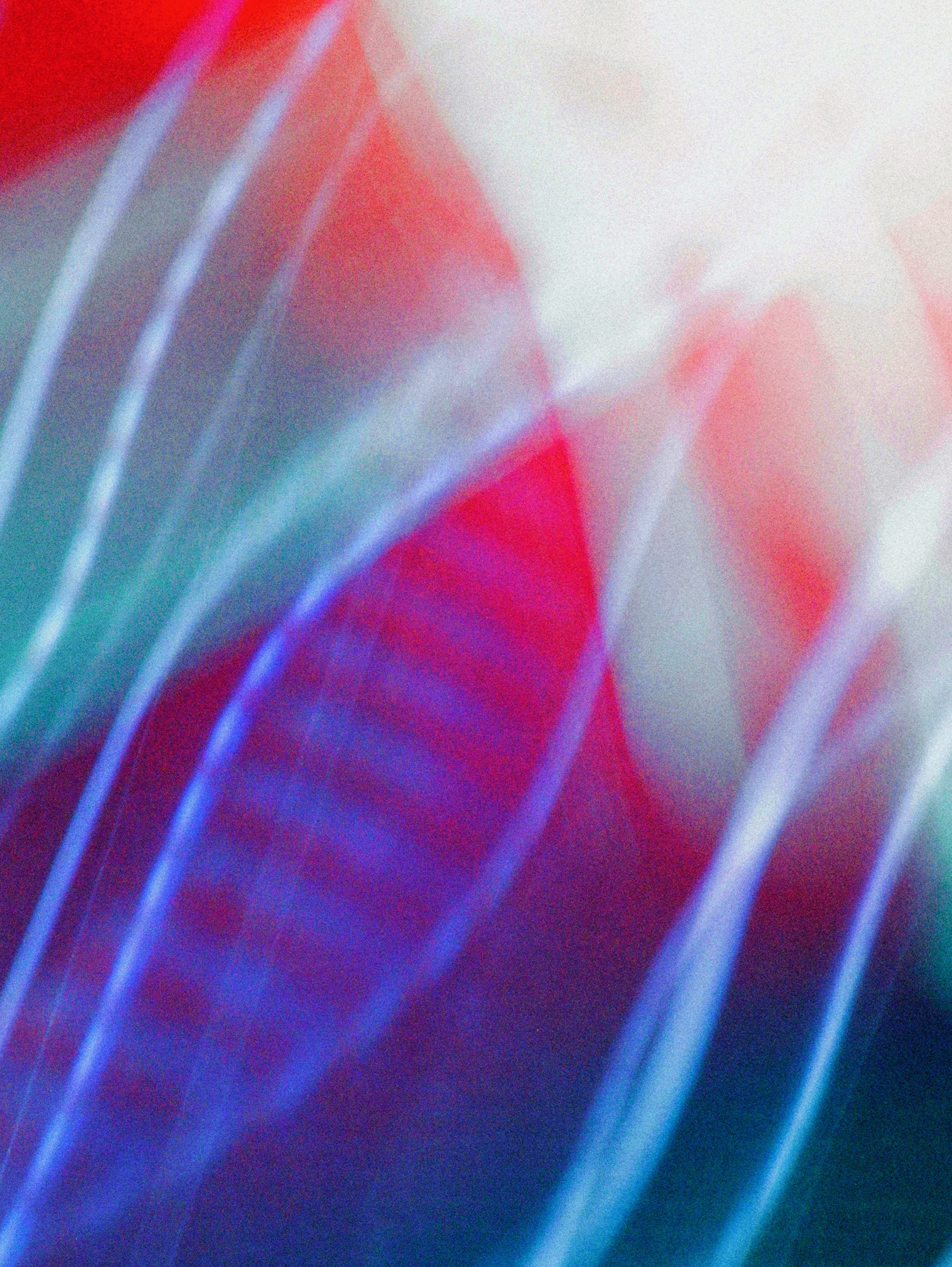 马丁．施密特 抽象摄影 光线画 蓝色条纹