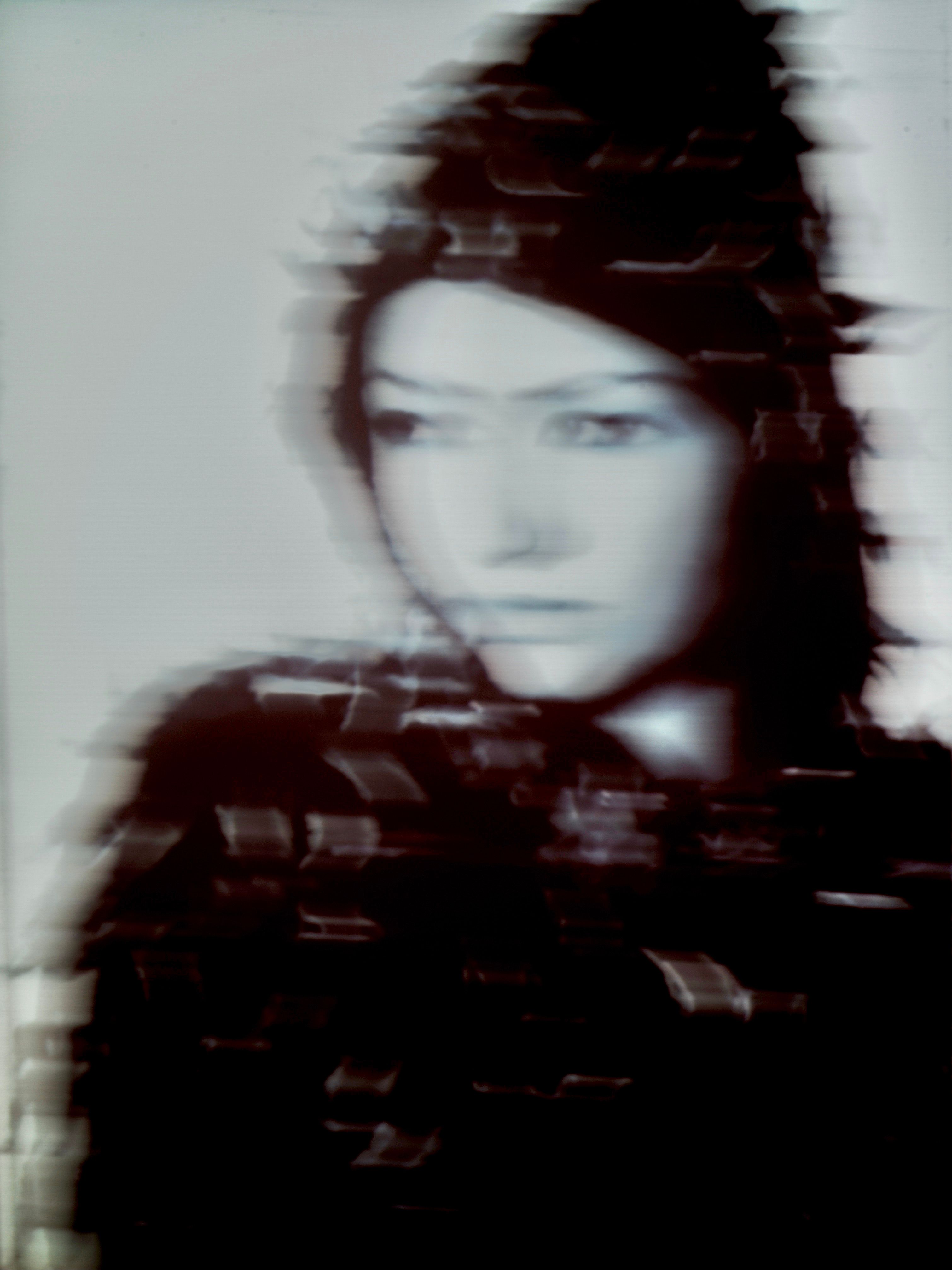 Manfred Vogelsaenger fotografia analogica bianco e nero ritratto di donna