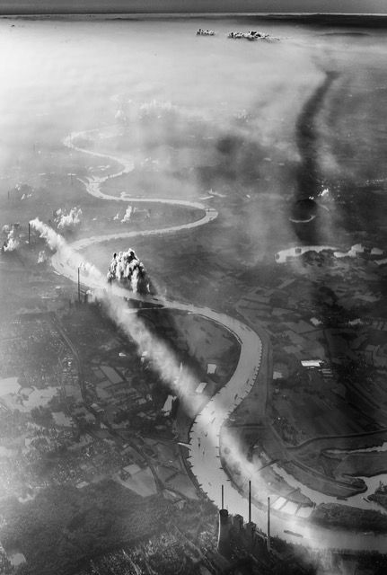 Joe Willems Luftaufnahme Lower Rhine Vertical