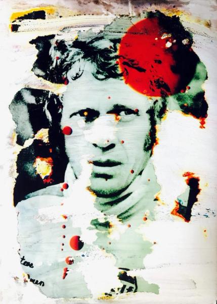 Manfred Vogelsänger abstract analogue photography Steve McQueen overlay red colour