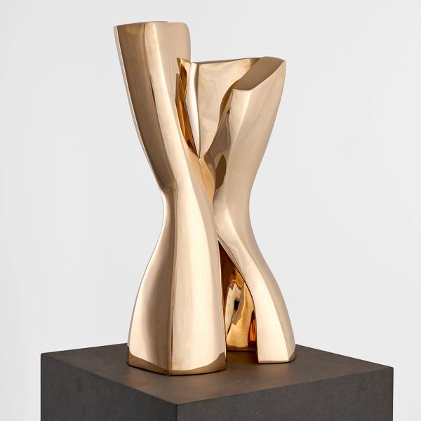 Carola Eggeling Skulptur  Bronze poliert