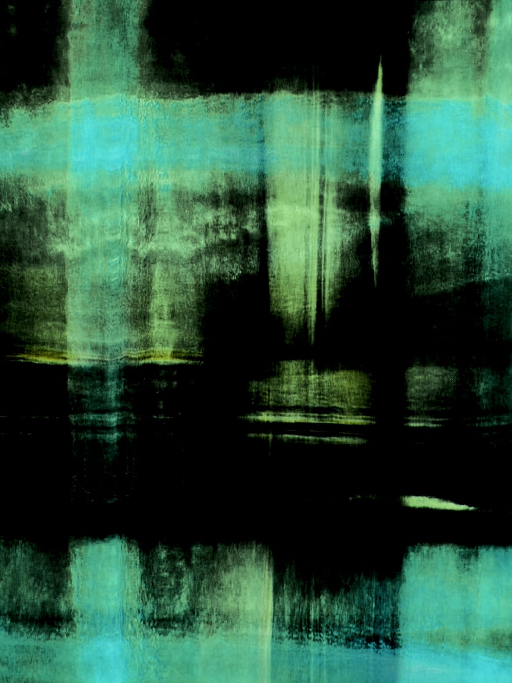 Fotografía, Scanography by Michael Monney aka acylmx, Imagen abstracta en verde