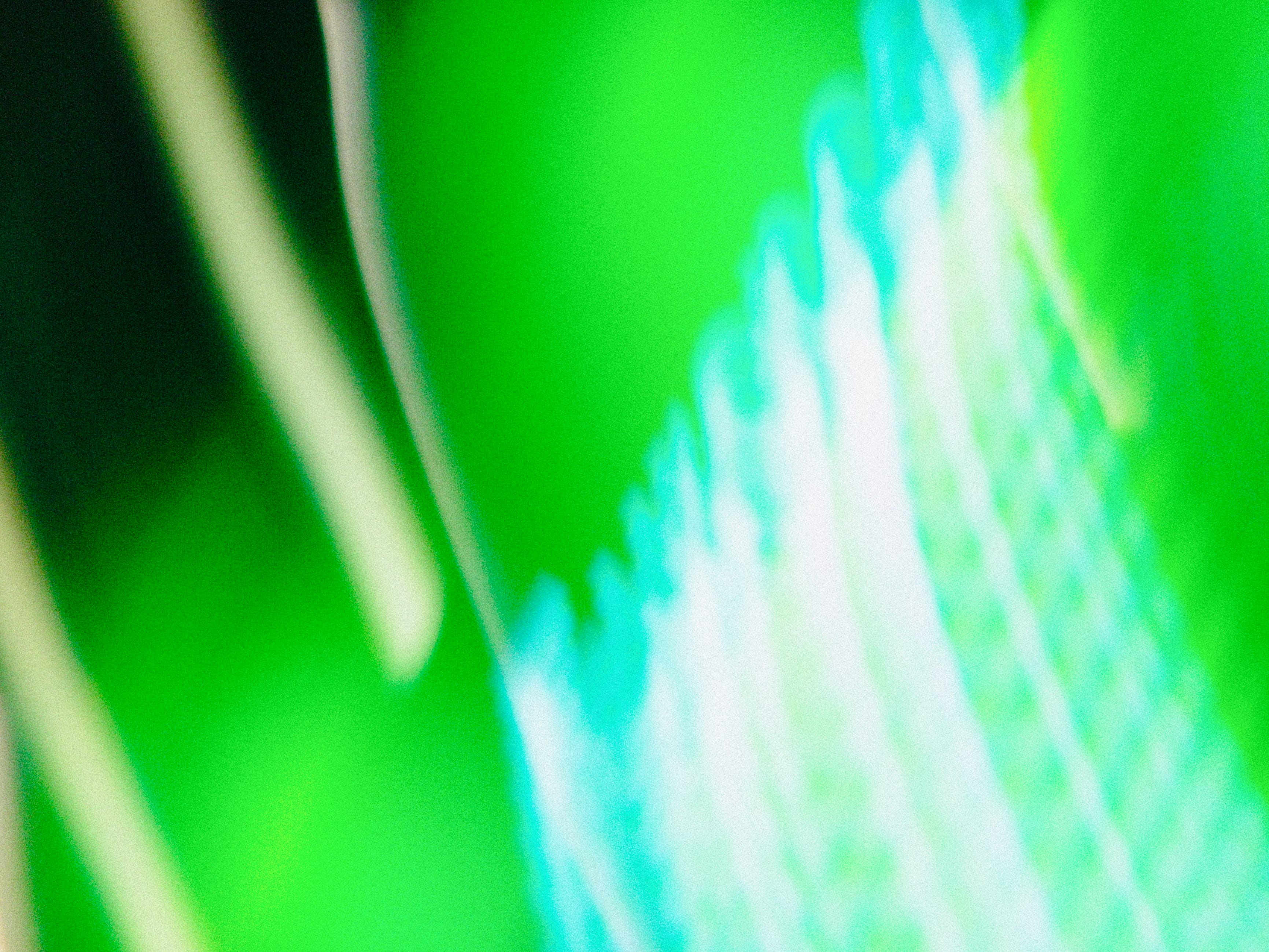 Martin C. Schmidt abstract photography light painting in neon green