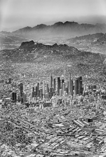 Joe Willems Luftaufnahme Los Angeles Downtown 