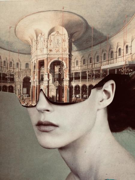 Norika Nienstedt is a German artist who works mainly with analogue collages. 