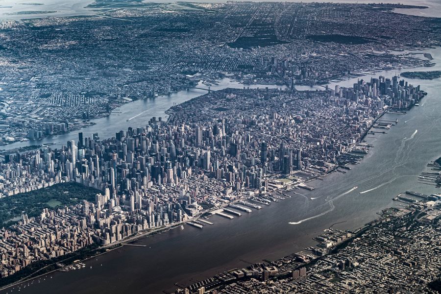 Joe Willems Photography Aerial View of New York