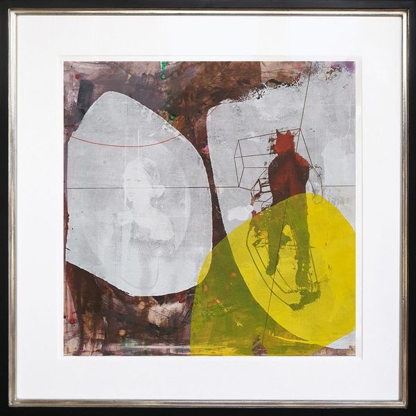 Dieter Nusbaum pintura abstracta serigrafía mujeres pintura ilustración hombres silueta